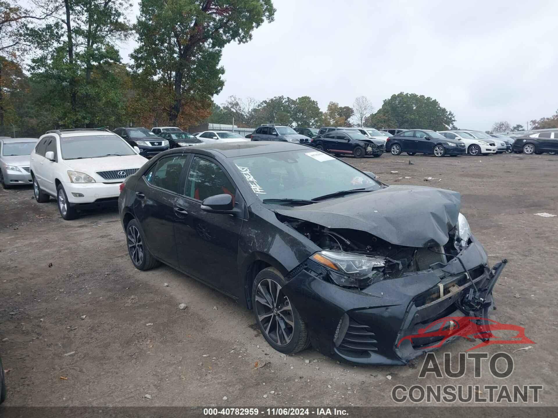 TOYOTA COROLLA 2019 - 2T1BURHE9KC240318
