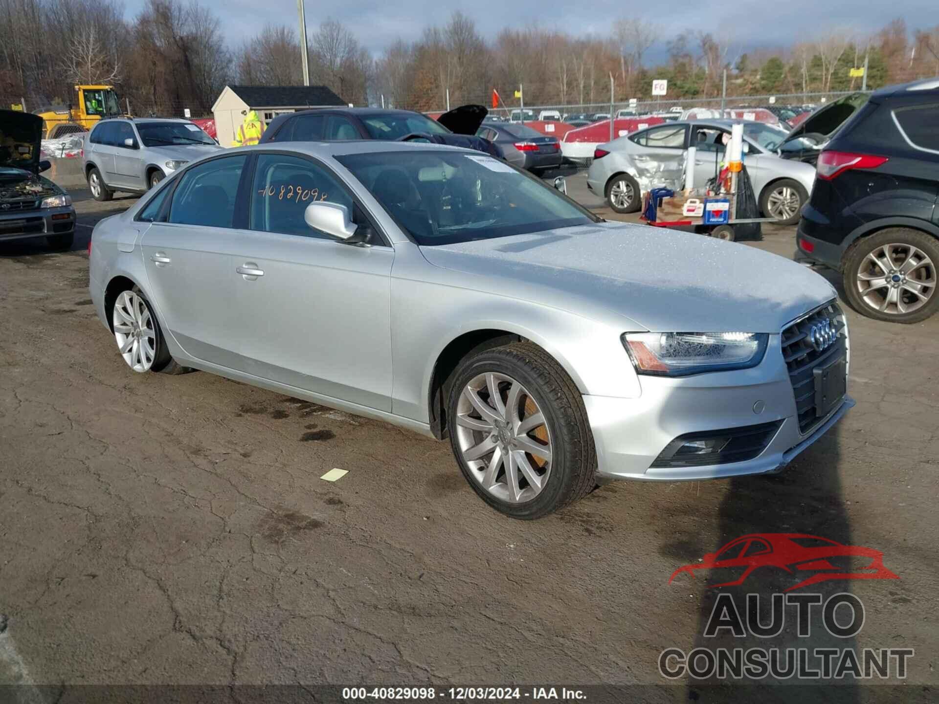 AUDI A4 2013 - WAUBFAFL3DN049732