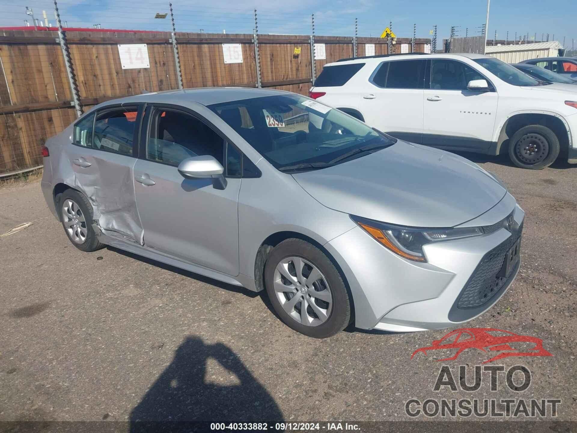 TOYOTA COROLLA 2022 - 5YFEPMAE7NP358485