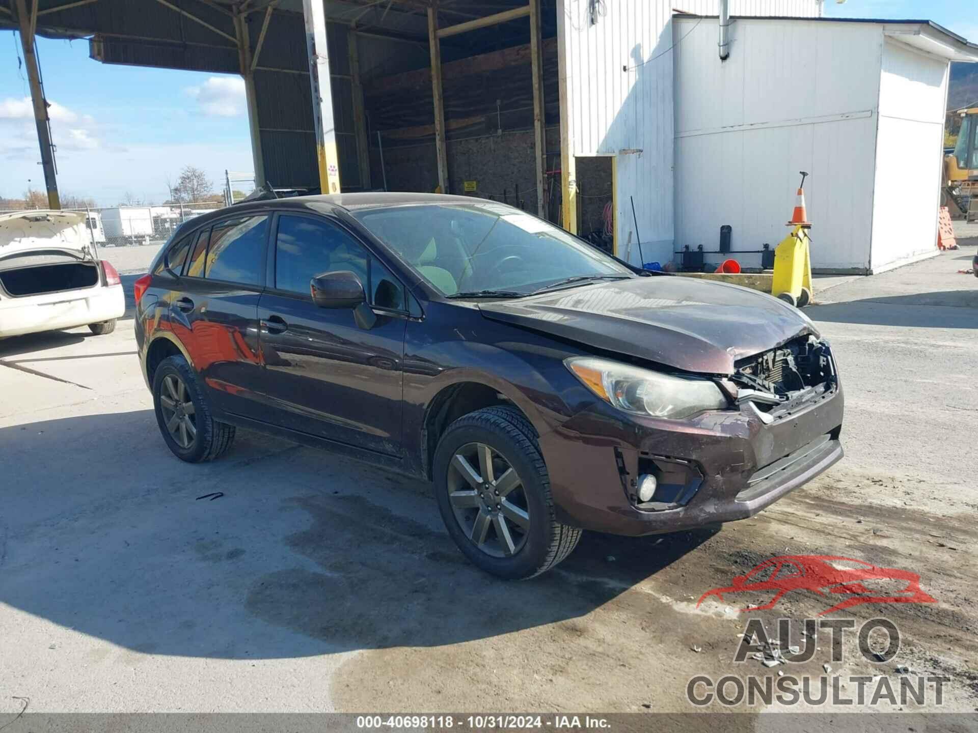 SUBARU IMPREZA 2012 - JF1GPAC60CG209398