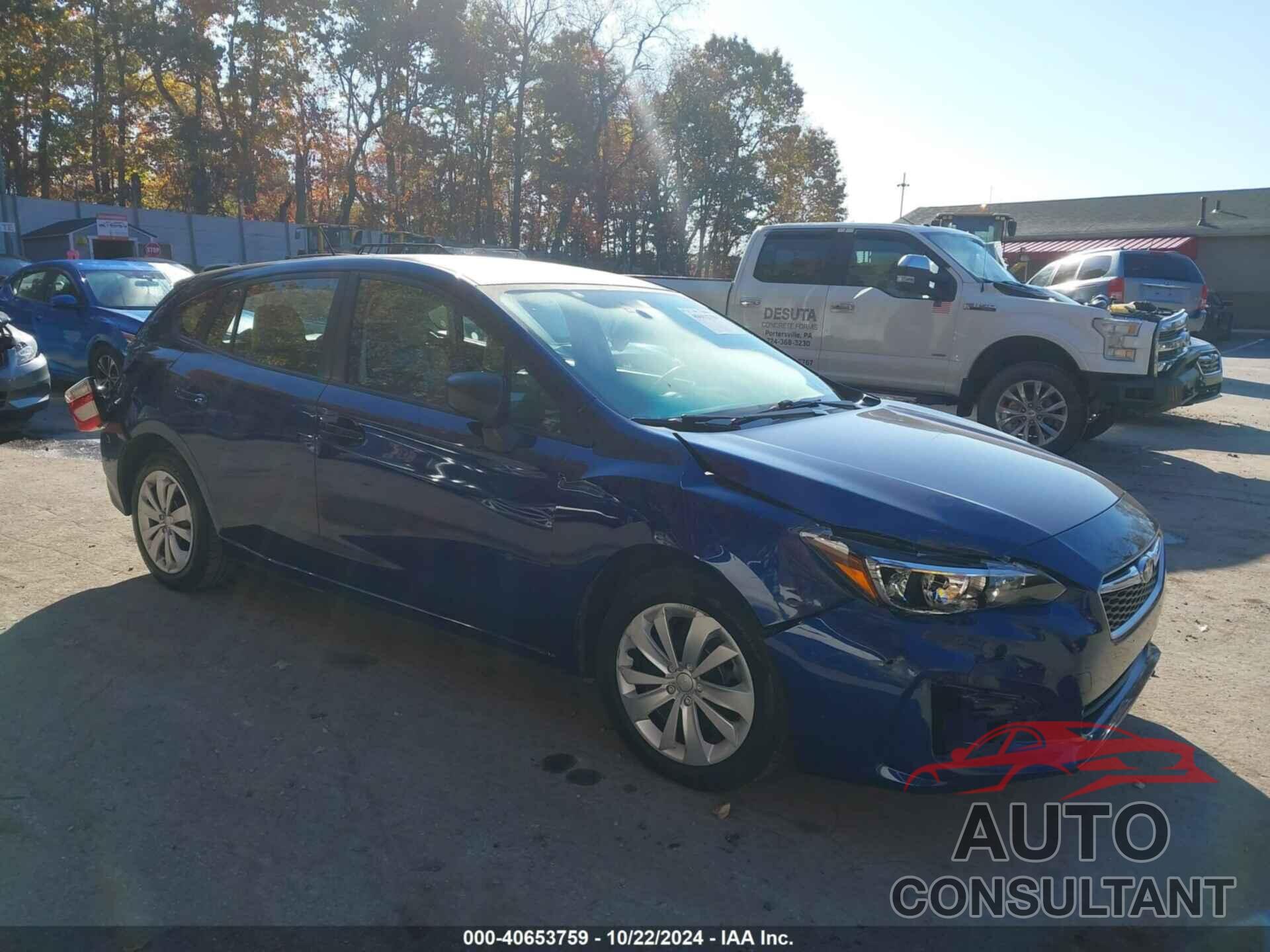 SUBARU IMPREZA 2018 - 4S3GTAA62J3753365