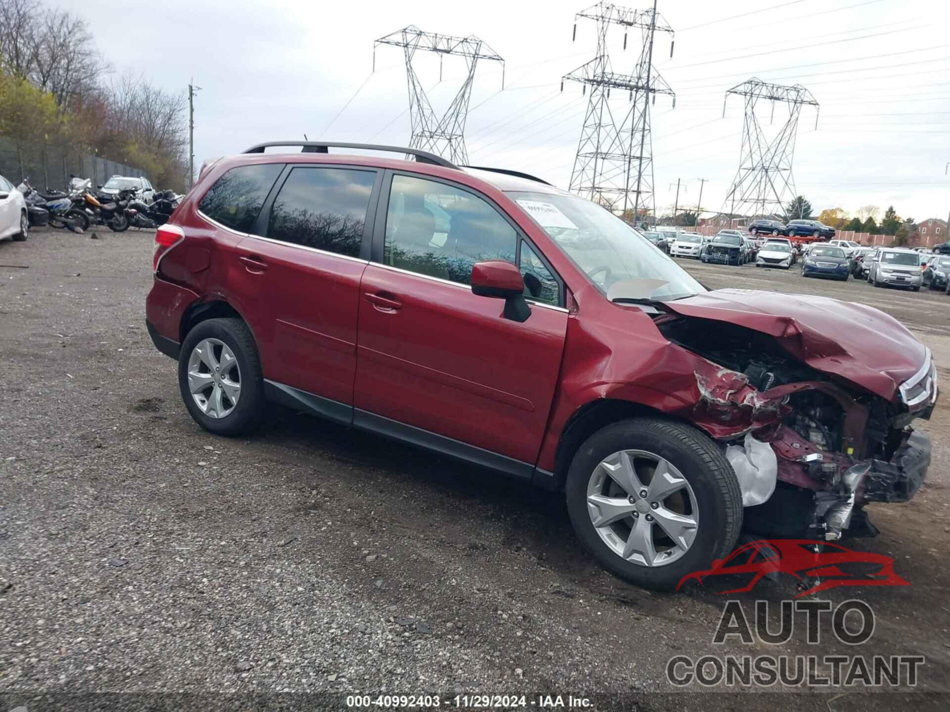 SUBARU FORESTER 2015 - JF2SJAHC0FH828491