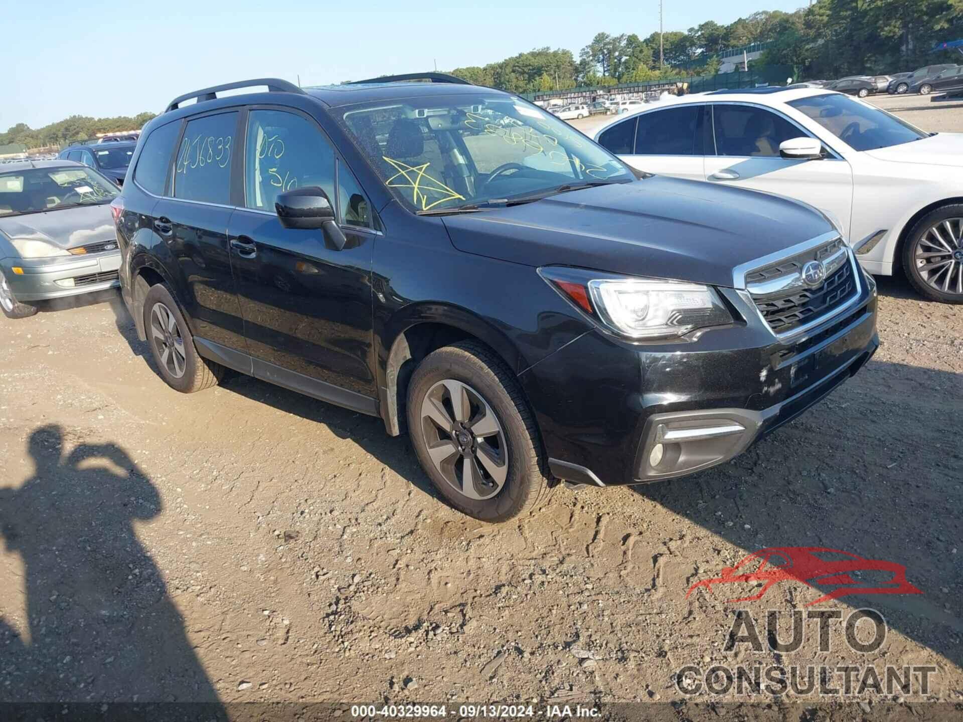 SUBARU FORESTER 2018 - JF2SJARC8JH420179