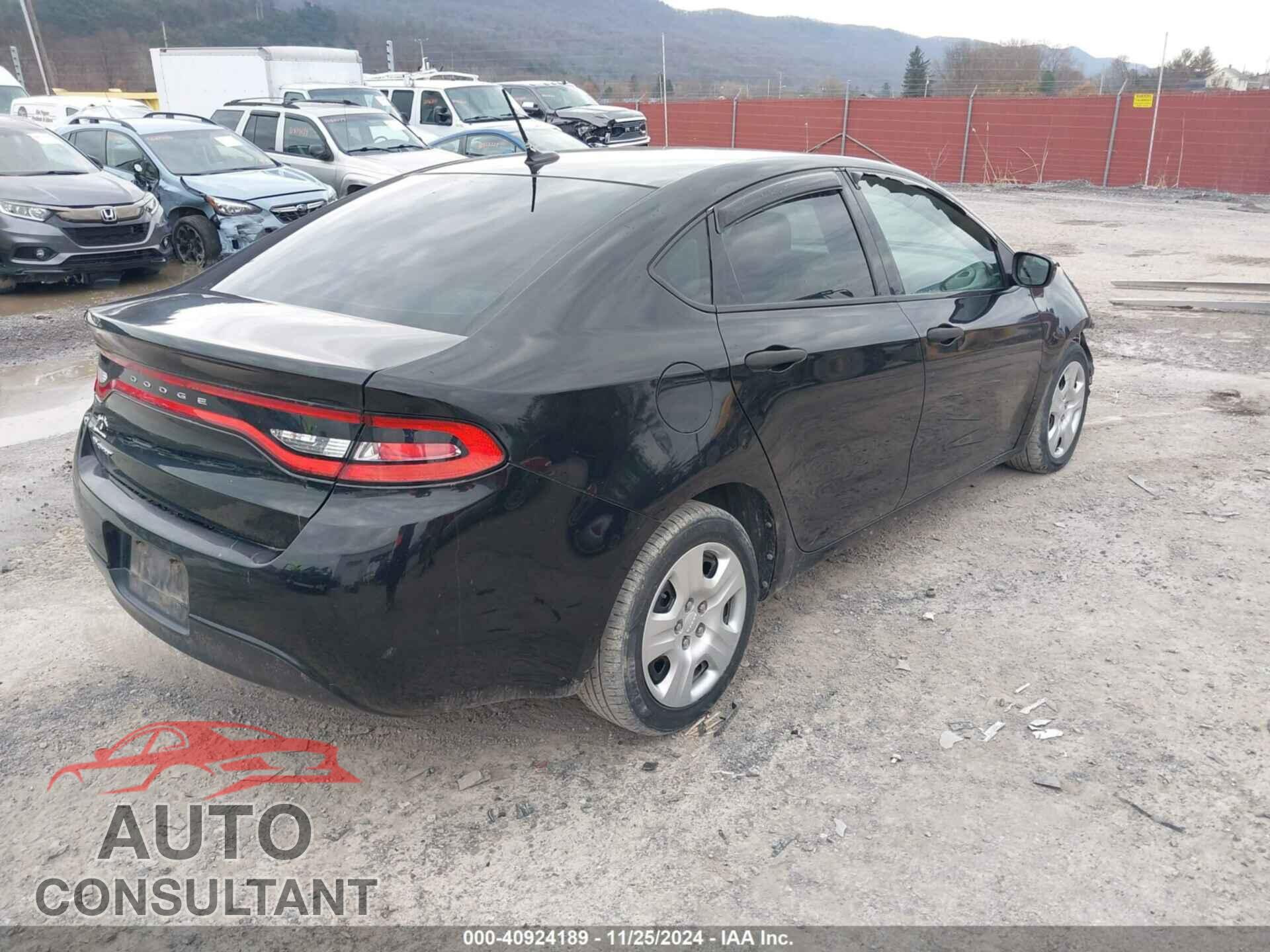 DODGE DART 2013 - 1C3CDFAA7DD224011