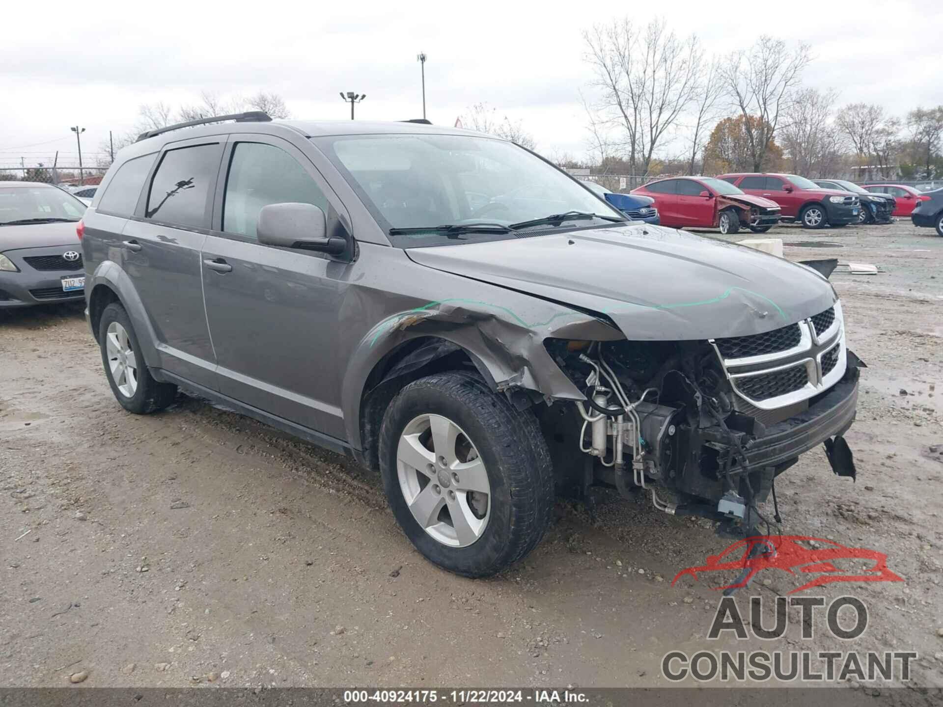 DODGE JOURNEY 2012 - 3C4PDCBG3CT395099