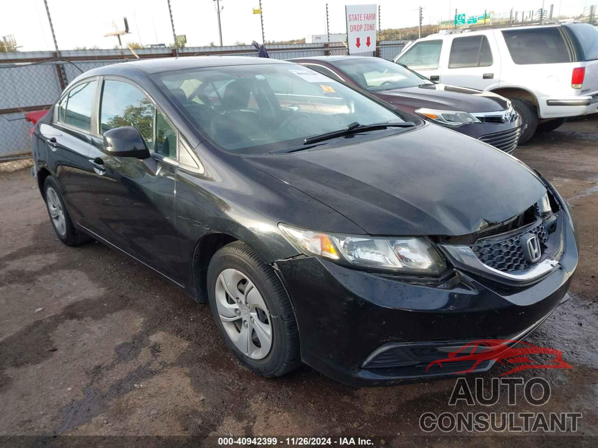 HONDA CIVIC 2013 - 2HGFB2F58DH600710