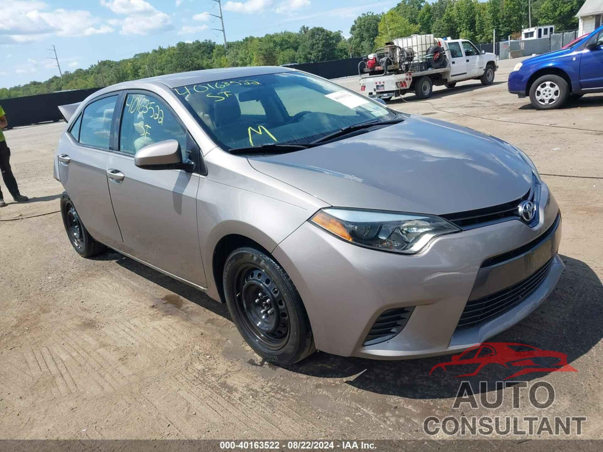 TOYOTA COROLLA 2016 - 2T1BURHEXGC716342