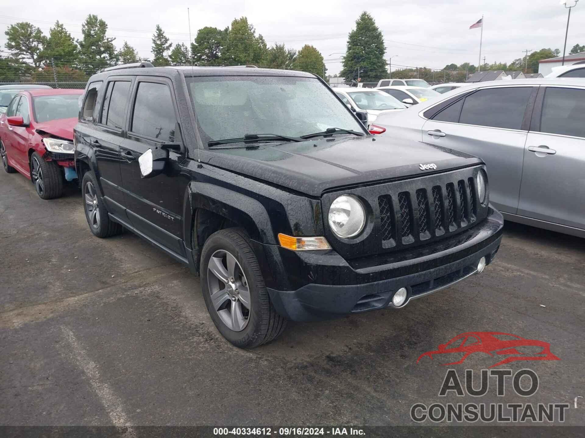 JEEP PATRIOT 2016 - 1C4NJPFA4GD710727