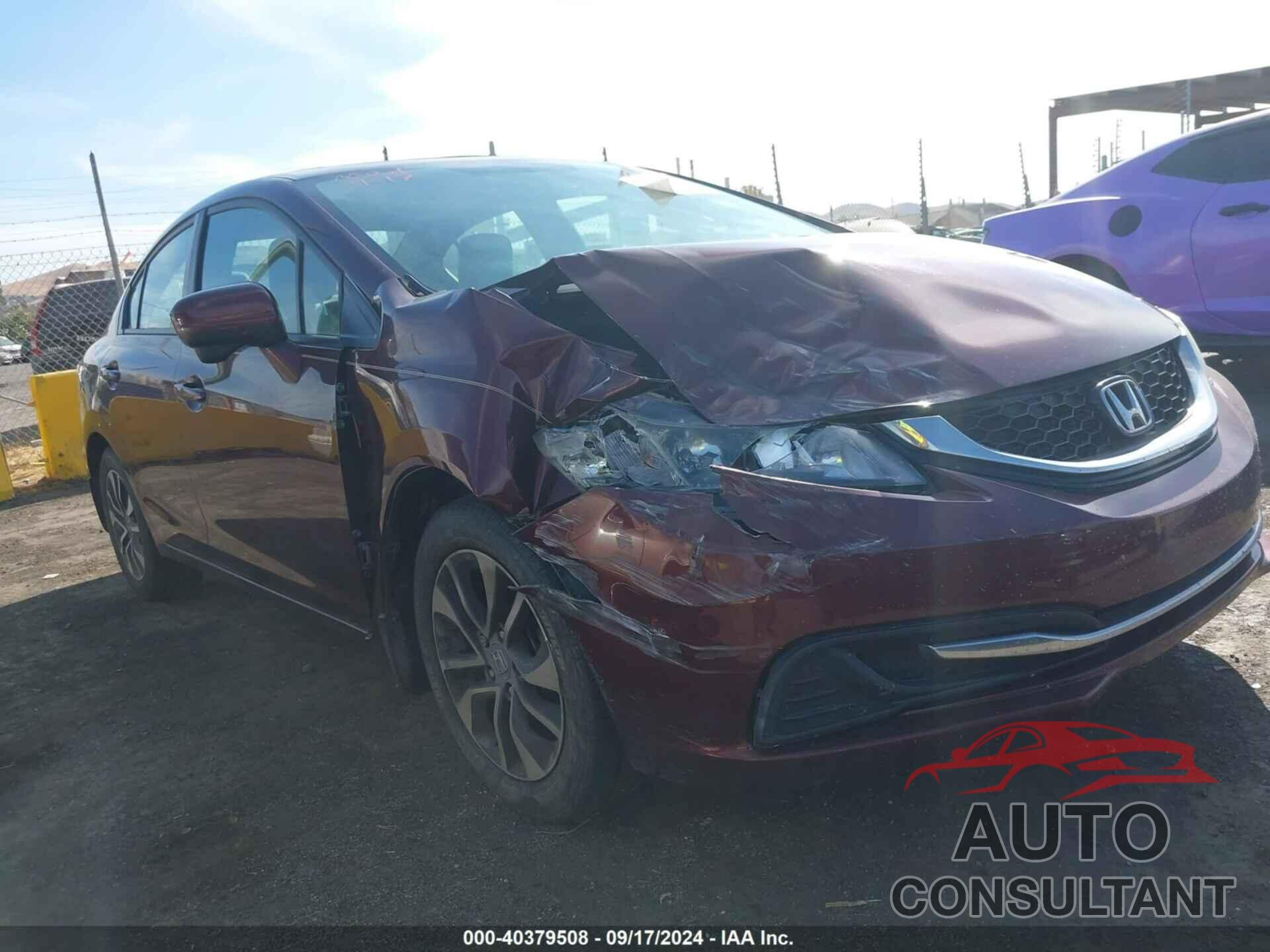 HONDA CIVIC 2015 - 19XFB2F82FE056549