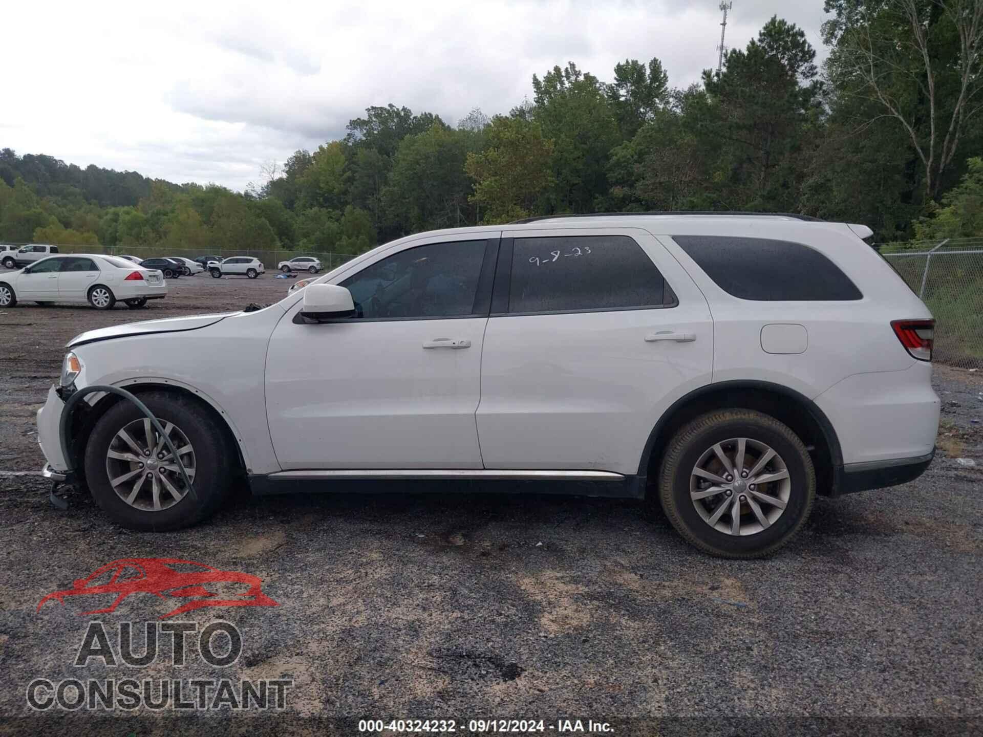DODGE DURANGO 2017 - 1C4RDHAGXHC944694