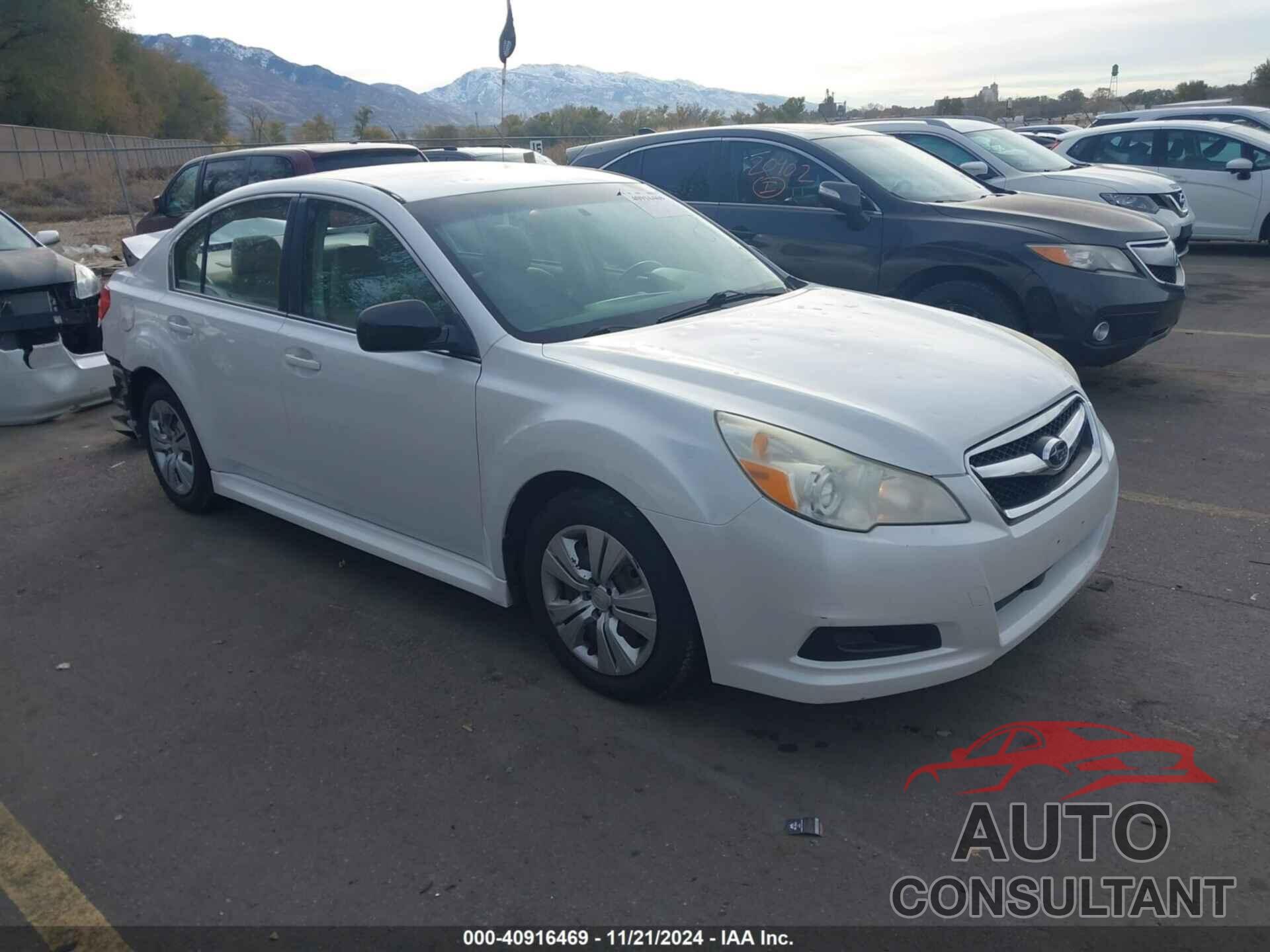 SUBARU LEGACY 2011 - 4S3BMAA61B1235719