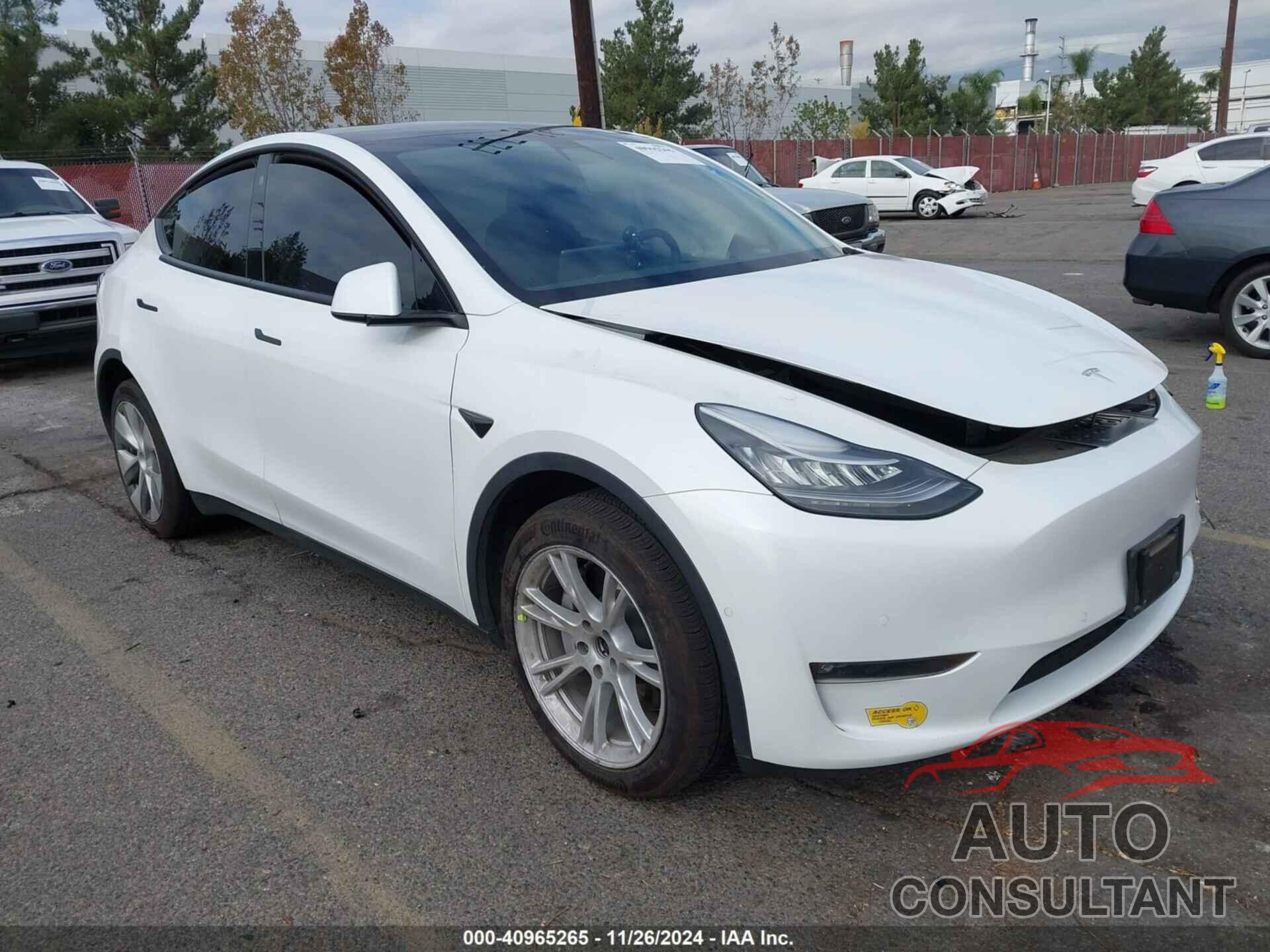 TESLA MODEL Y 2022 - 7SAYGDEE0NF343591