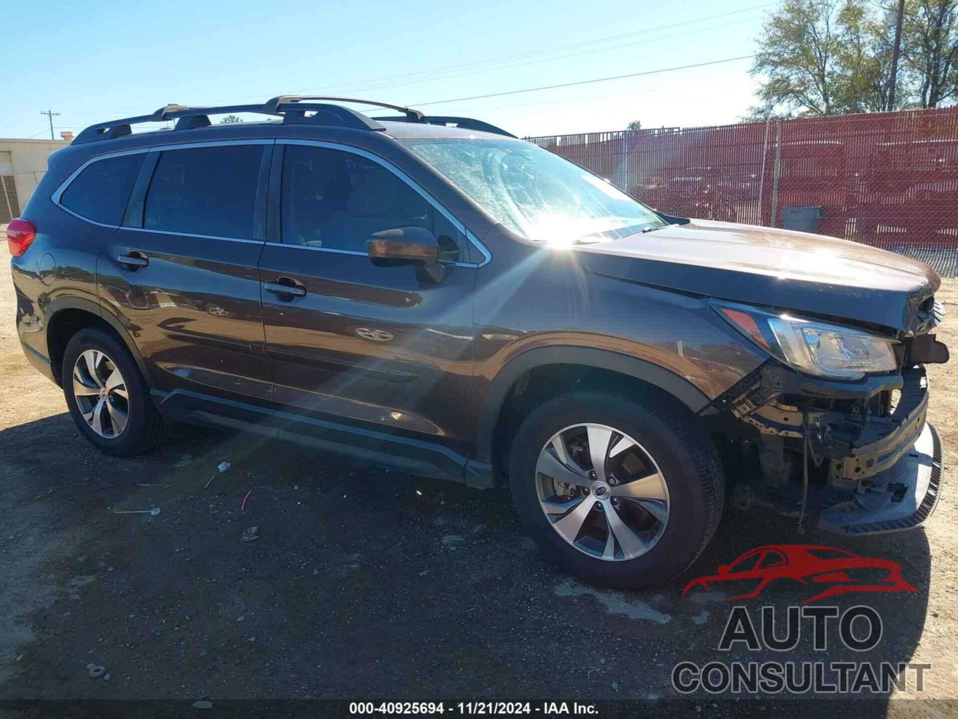 SUBARU ASCENT 2019 - 4S4WMACD4K3467986