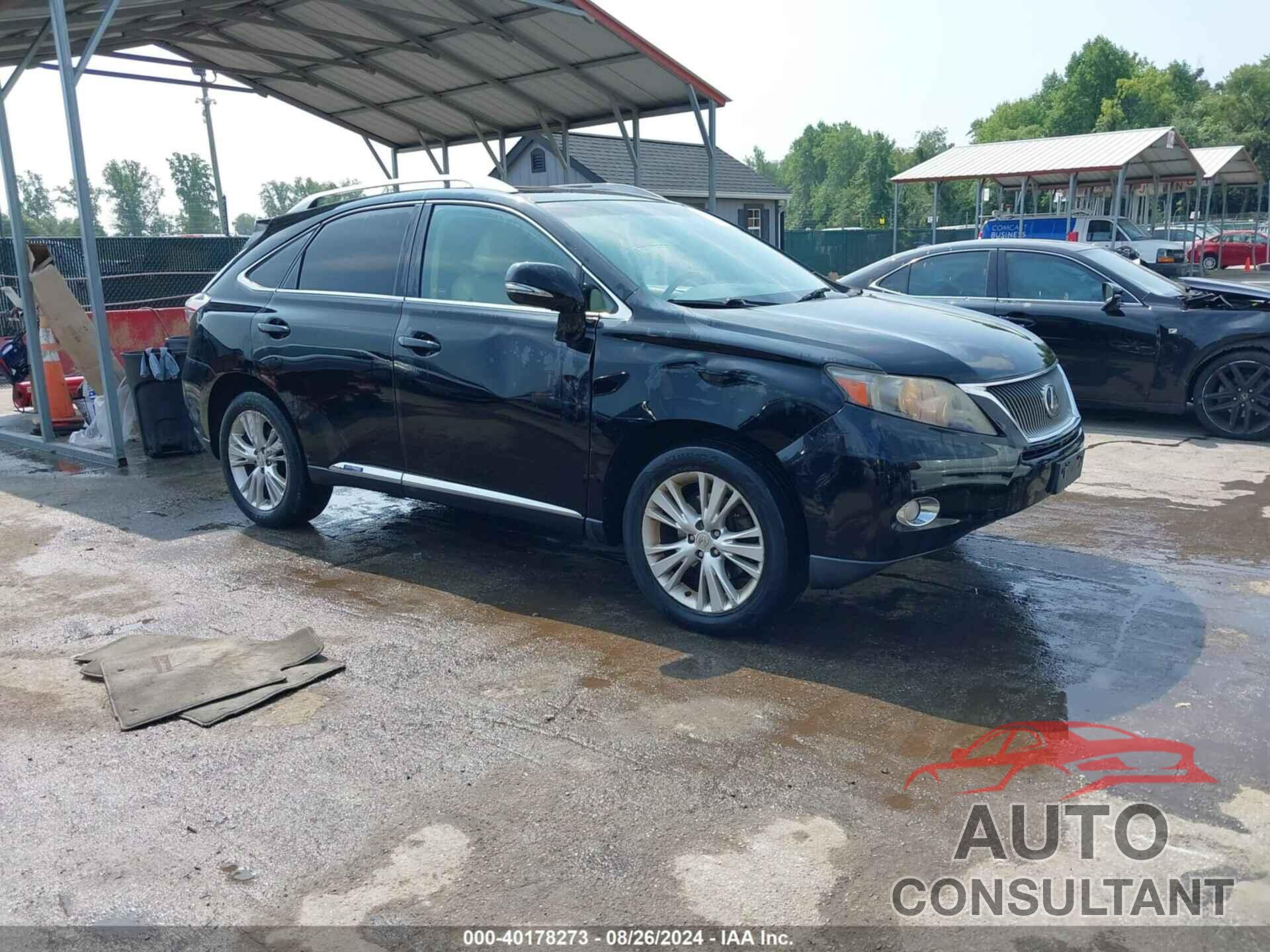 LEXUS RX 450H 2011 - JTJBC1BA6B2417543