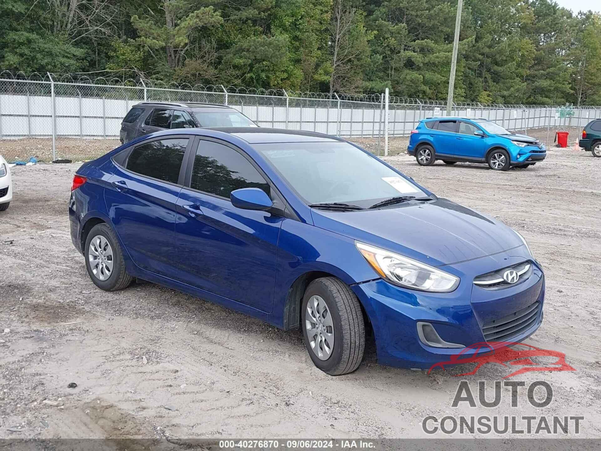 HYUNDAI ACCENT 2017 - KMHCT4AE8HU317367