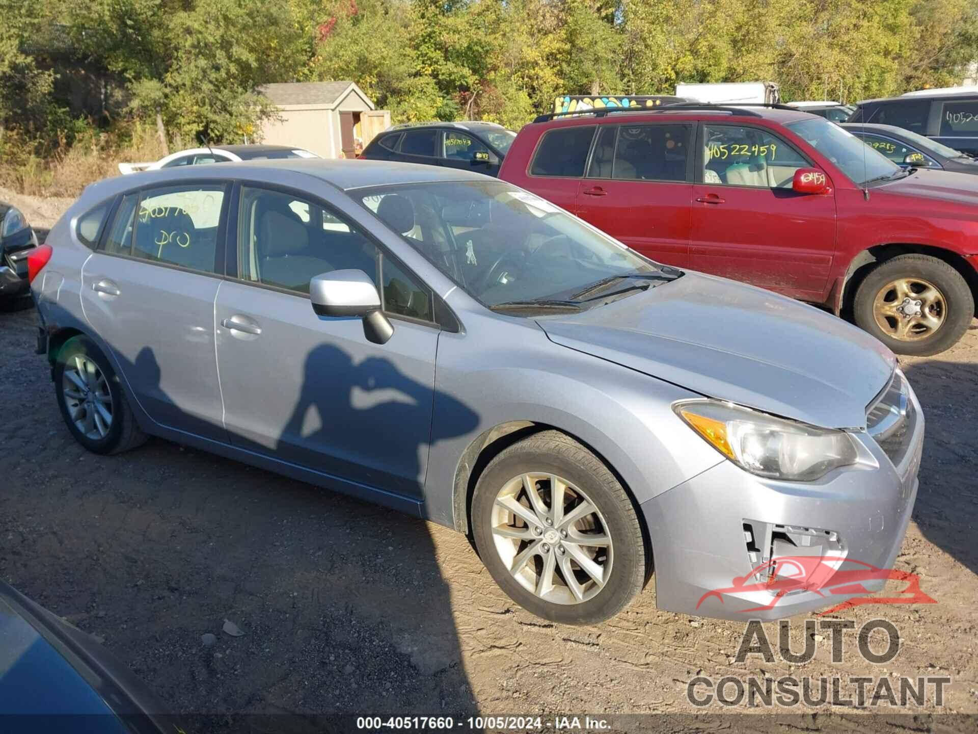 SUBARU IMPREZA 2013 - JF1GPAB63DH860540