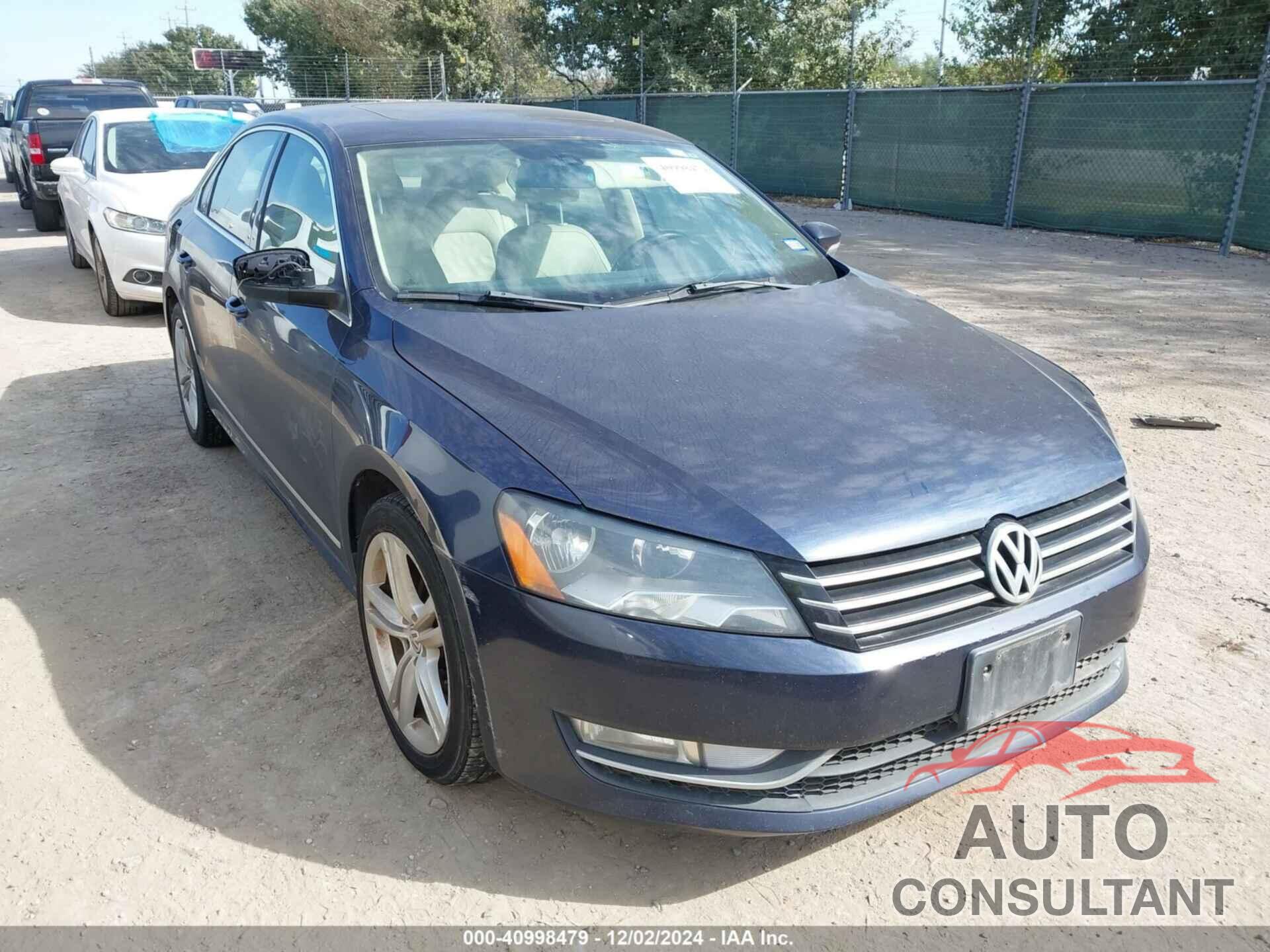 VOLKSWAGEN PASSAT 2015 - 1VWBS7A36FC025896