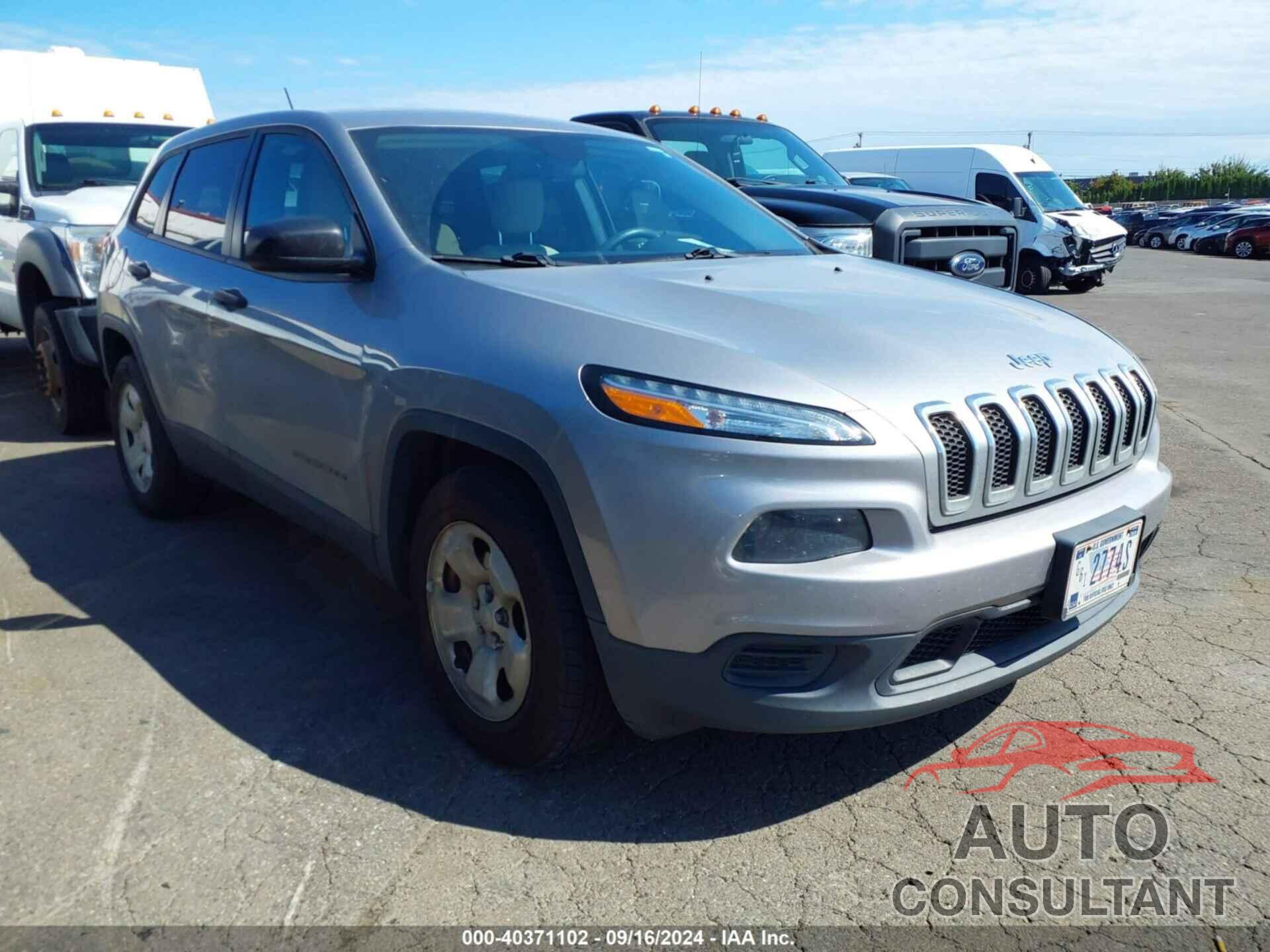 JEEP CHEROKEE 2016 - 1C4PJMAB5GW353750