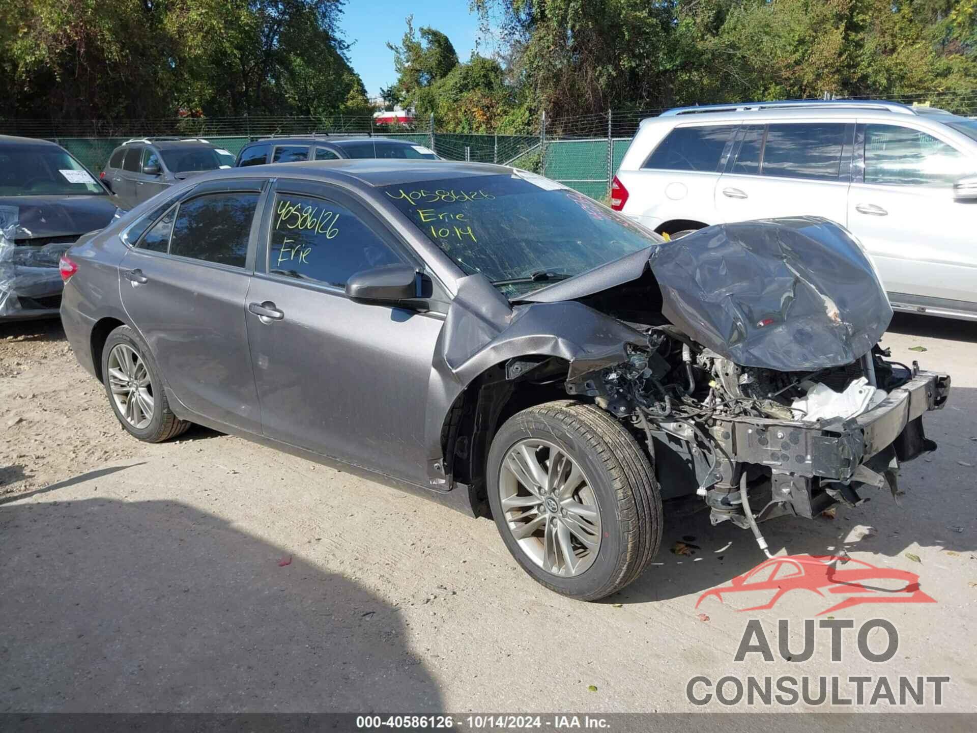 TOYOTA CAMRY 2017 - 4T1BF1FK8HU766371