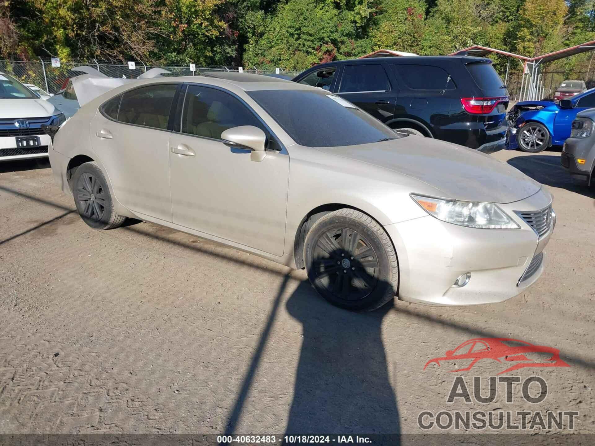 LEXUS ES 350 2013 - JTHBK1GG7D2045229