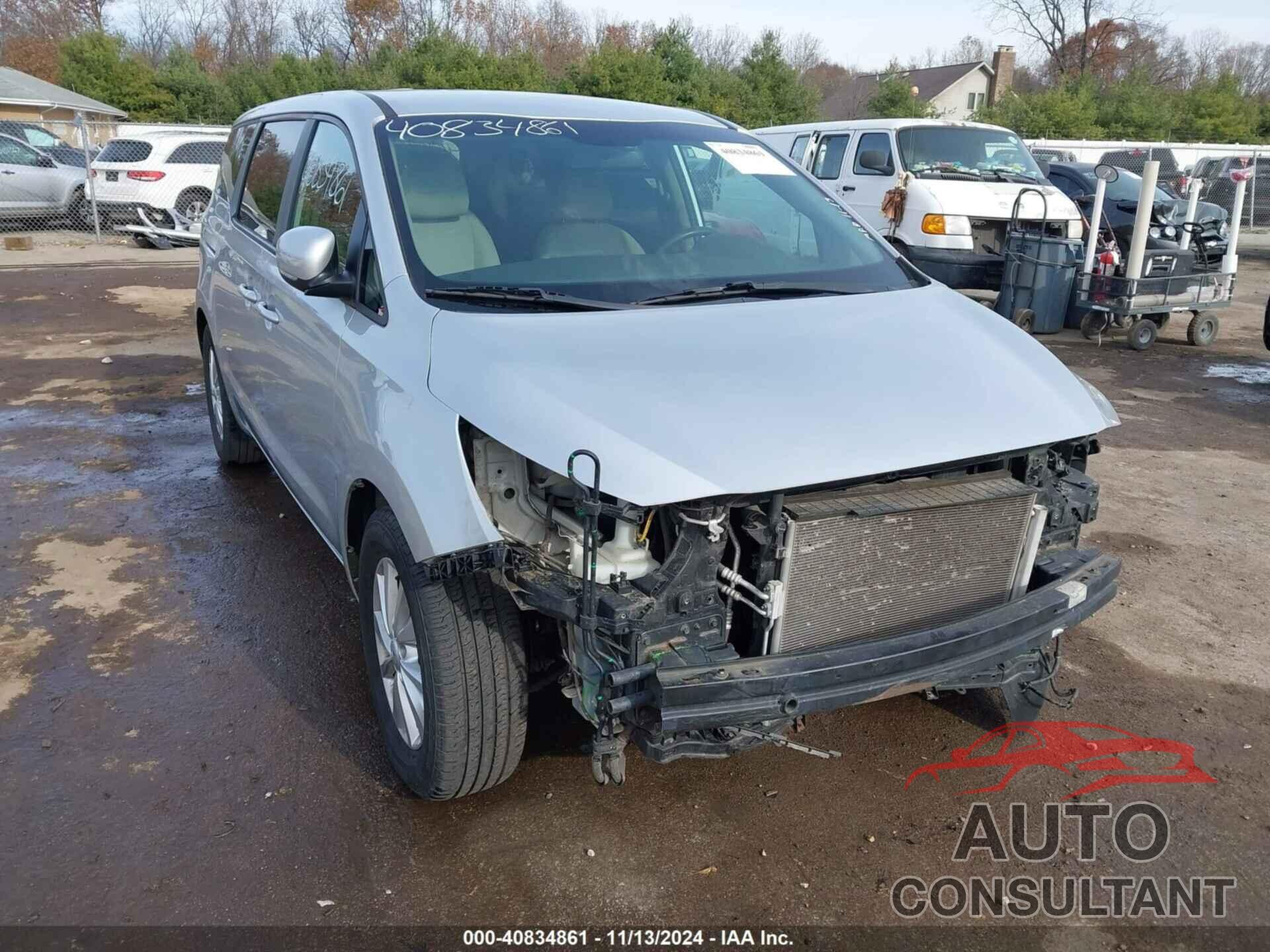 KIA SEDONA 2018 - KNDMB5C14J6389964