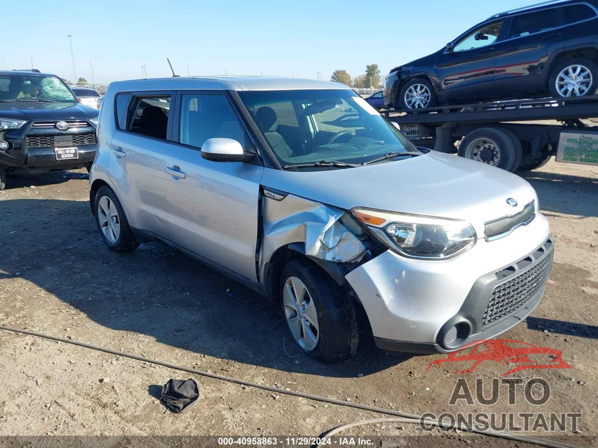 KIA SOUL 2015 - KNDJN2A24F7761227
