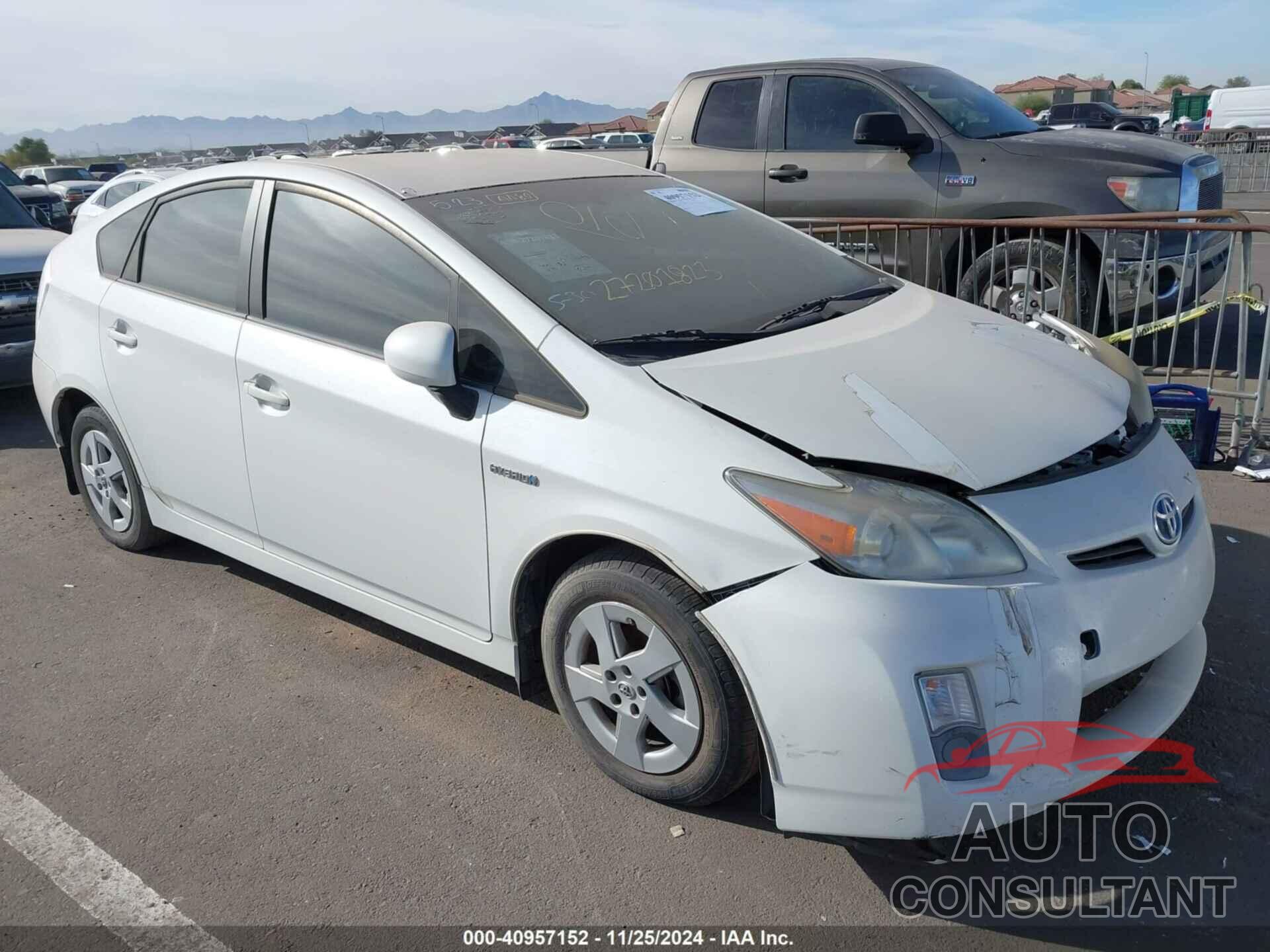 TOYOTA PRIUS 2010 - JTDKN3DU9A0093109