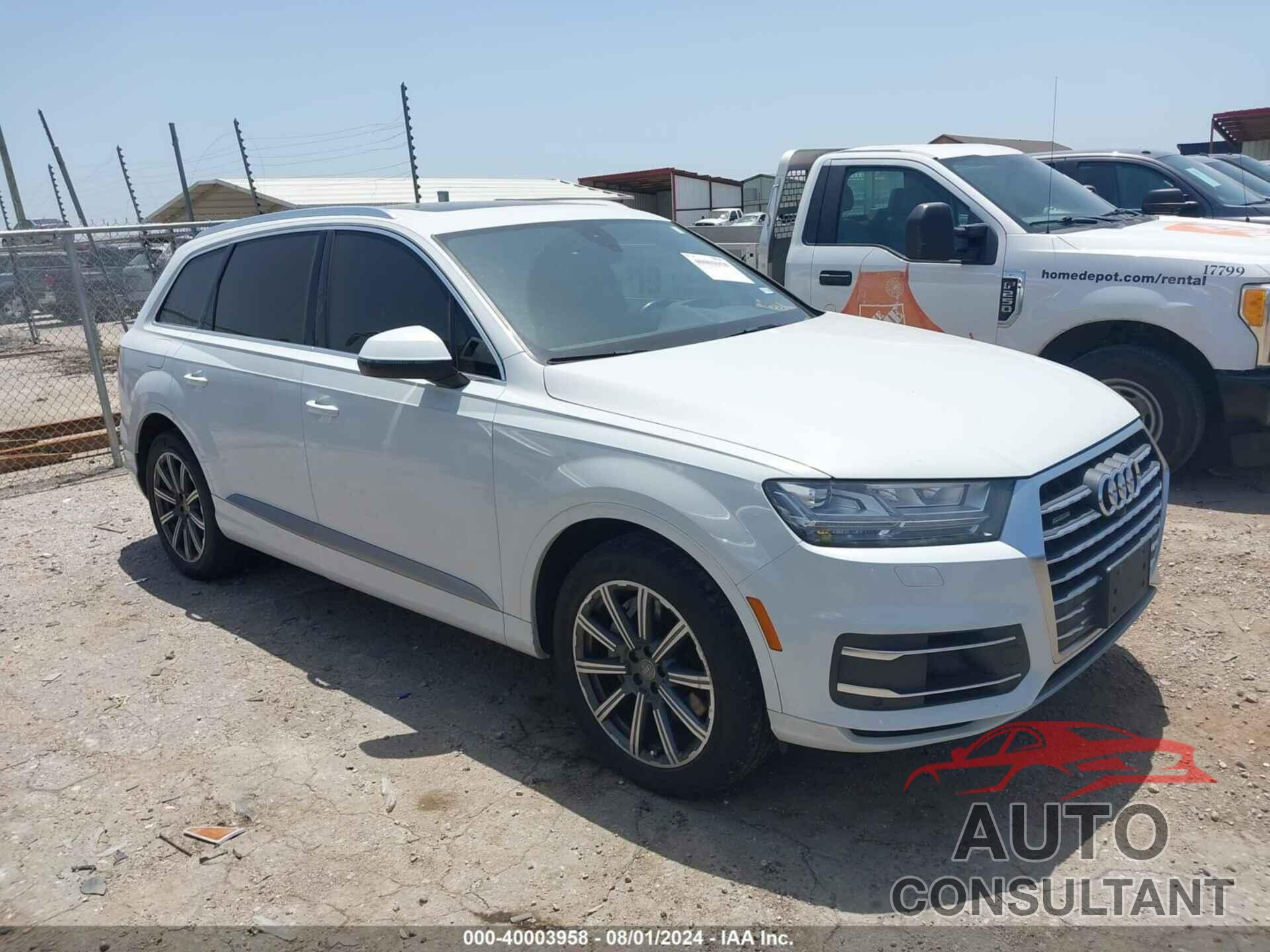 AUDI Q7 2017 - WA1LAAF74HD019539