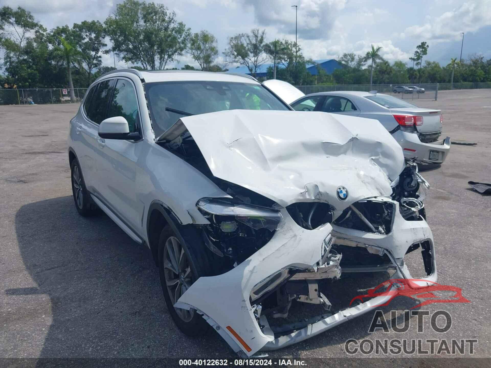 BMW X3 2019 - 5UXTR9C58KLR03527