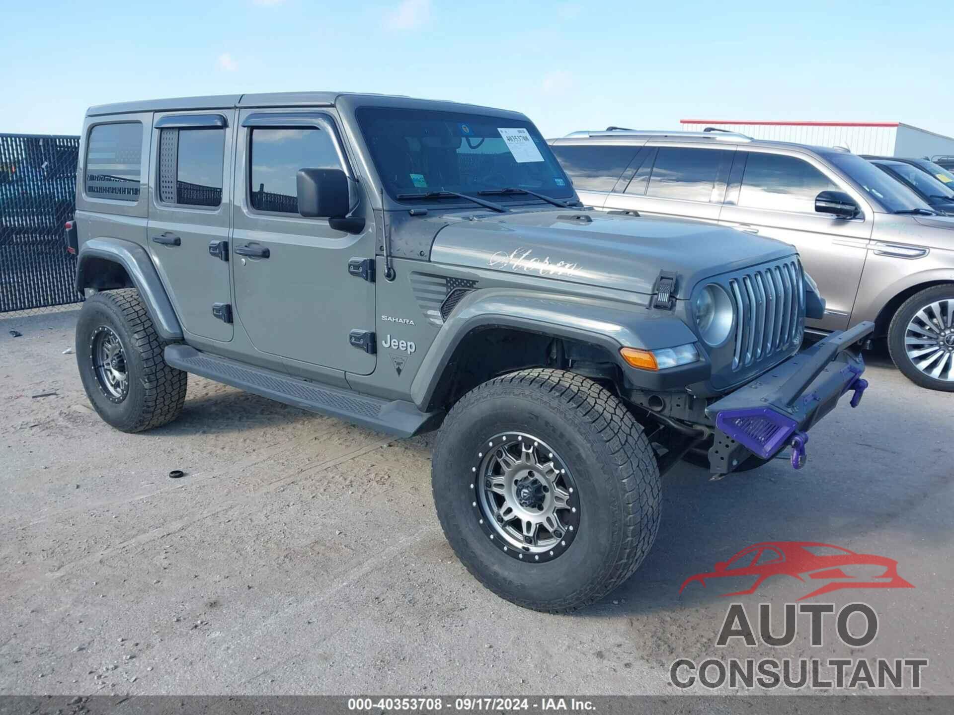 JEEP WRANGLER UNLIMITED 2021 - 1C4HJXEG1MW705939