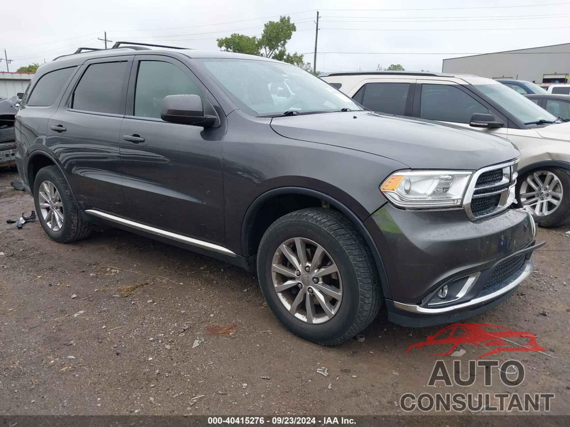 DODGE DURANGO 2018 - 1C4RDJAG3JC101076