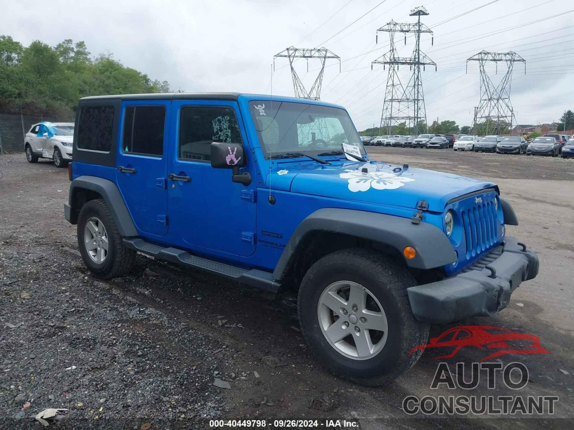 JEEP WRANGLER UNLIMITED 2016 - 1C4BJWDG8GL305187