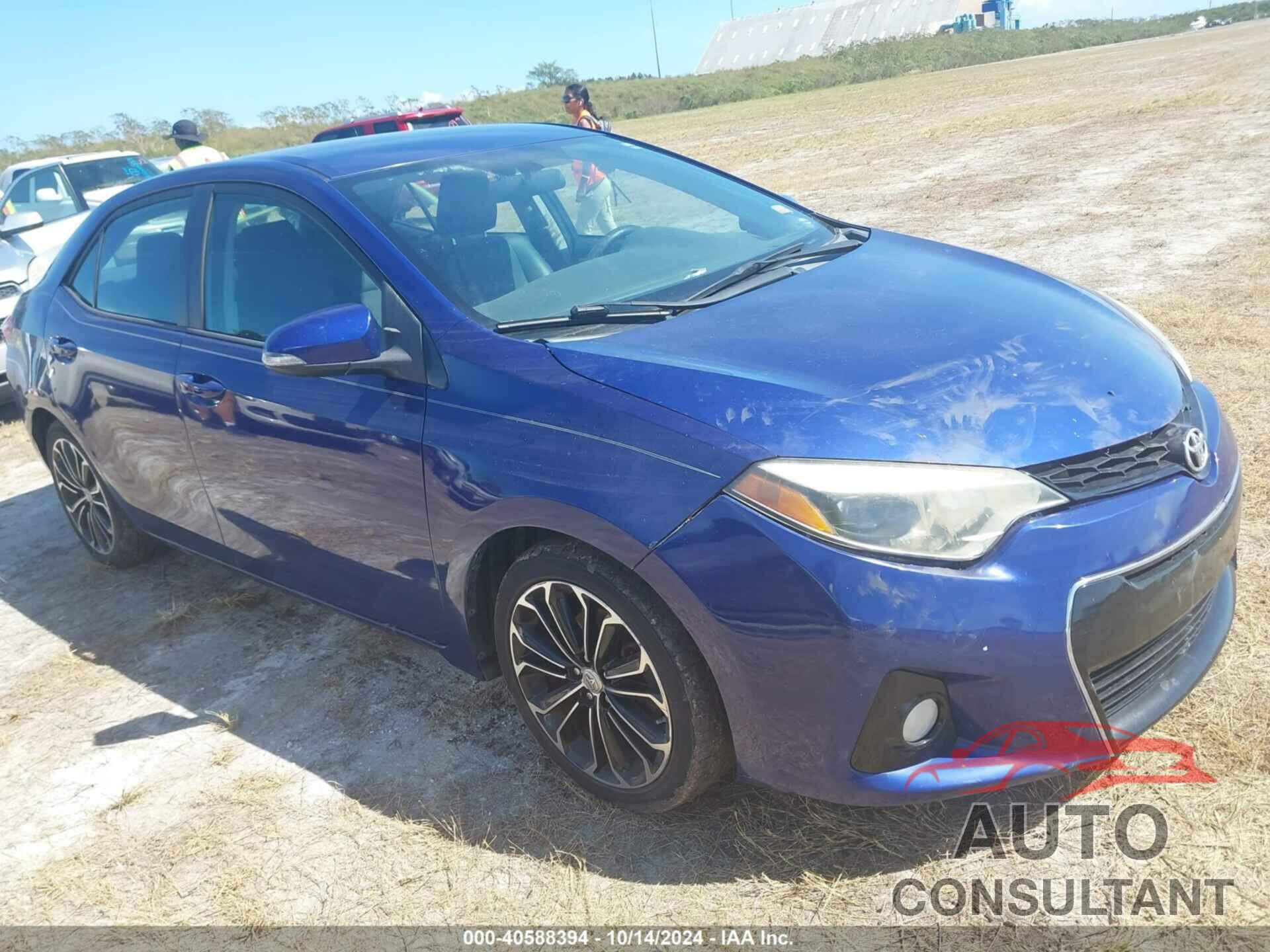 TOYOTA COROLLA 2015 - 2T1BURHE5FC265061