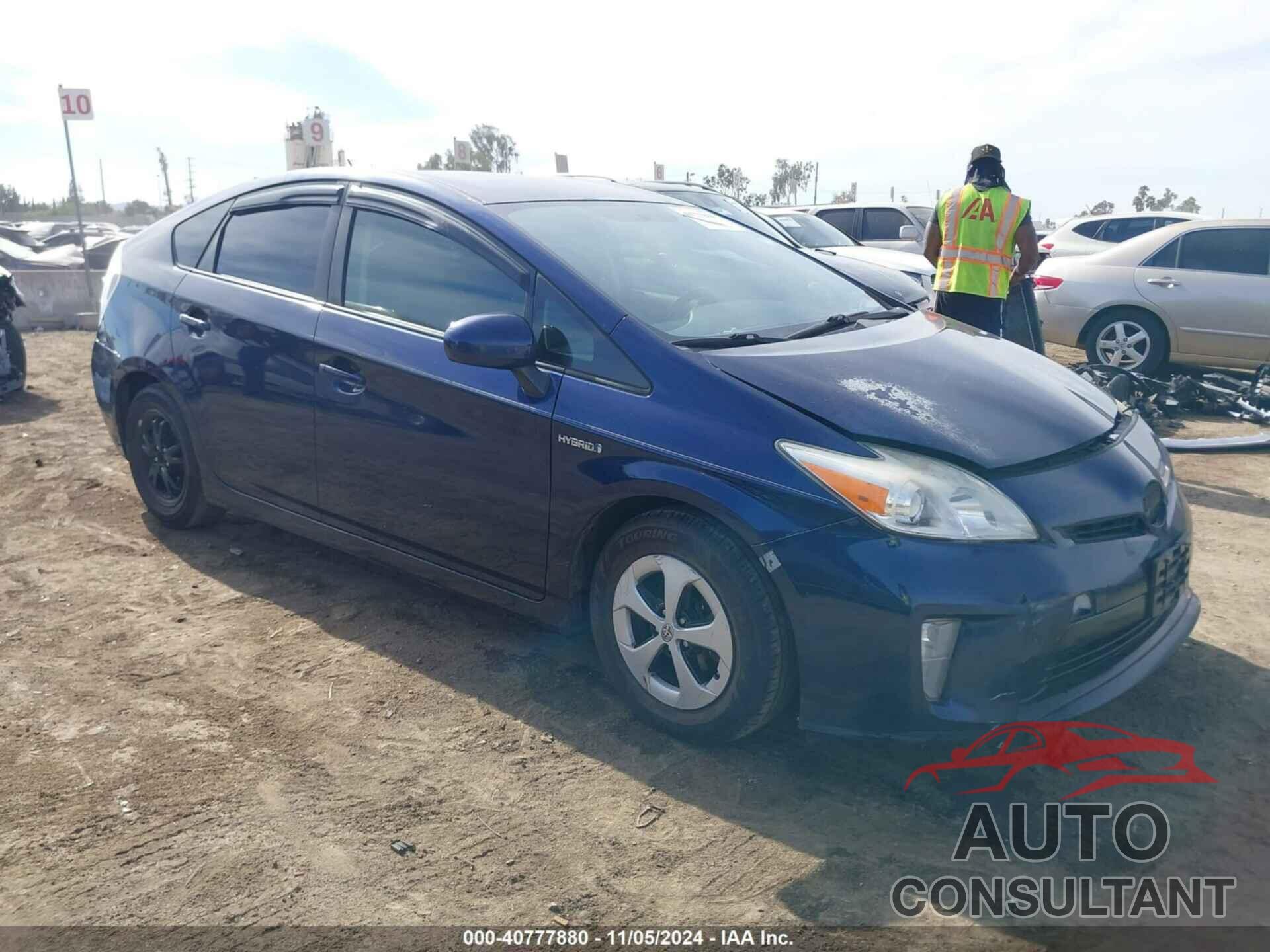 TOYOTA PRIUS 2012 - JTDKN3DU6C1585853