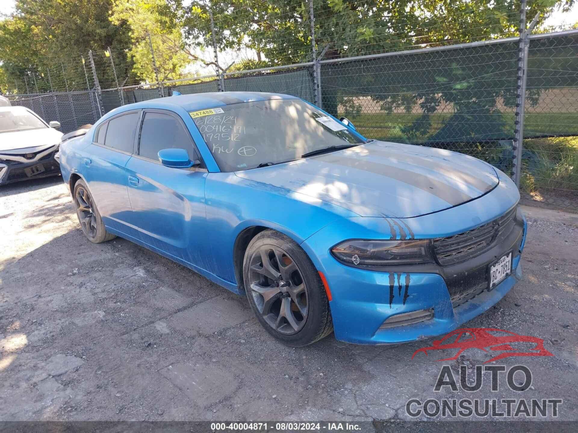 DODGE CHARGER 2016 - 2C3CDXCT6GH179512