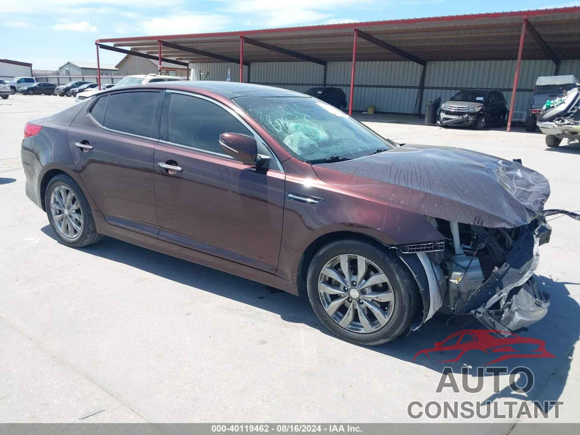 KIA OPTIMA 2015 - 5XXGN4A70FG396327