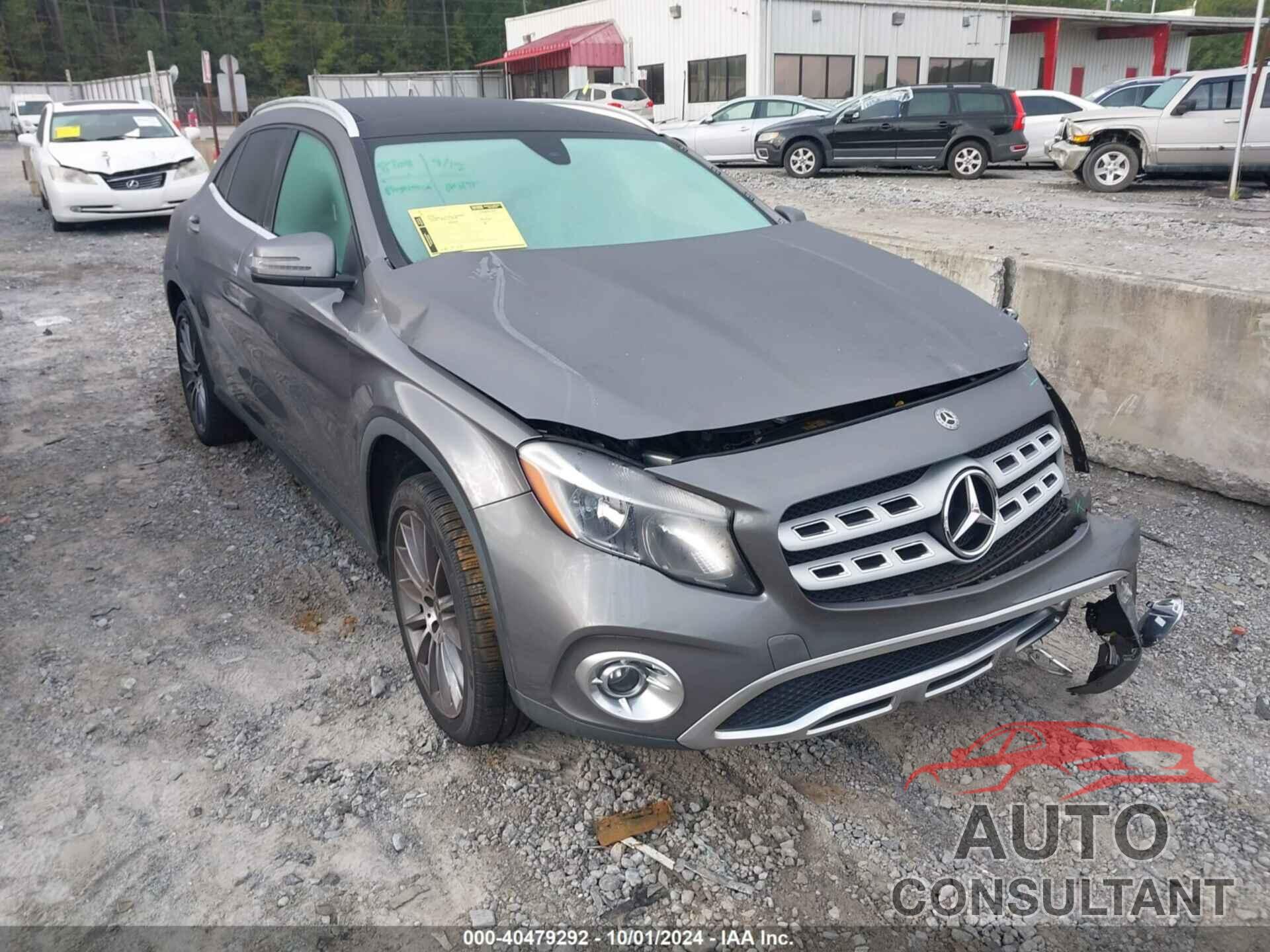 MERCEDES-BENZ GLA 250 2018 - WDCTG4EB6JJ480383