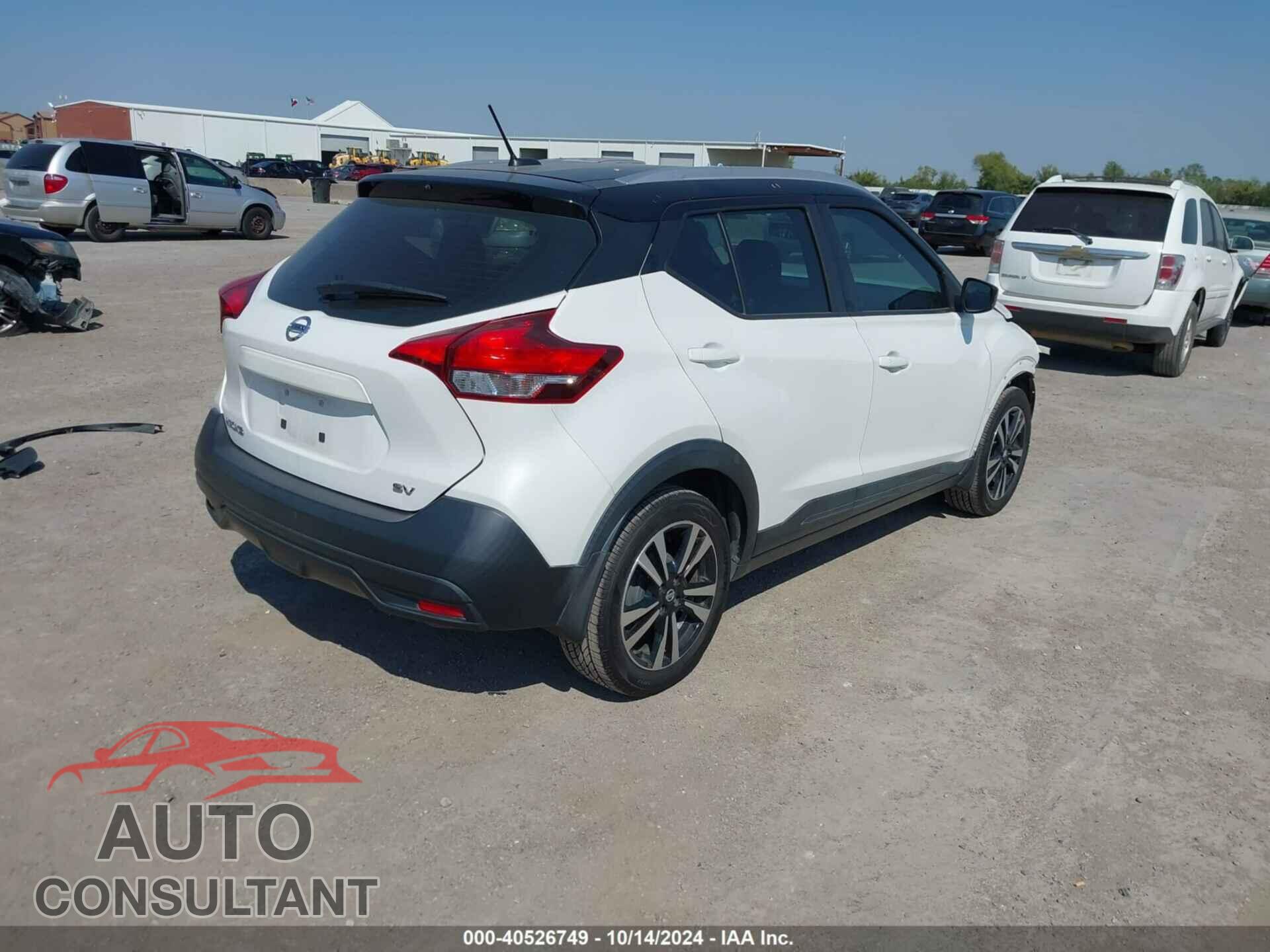 NISSAN KICKS 2019 - 3N1CP5CU3KL516673