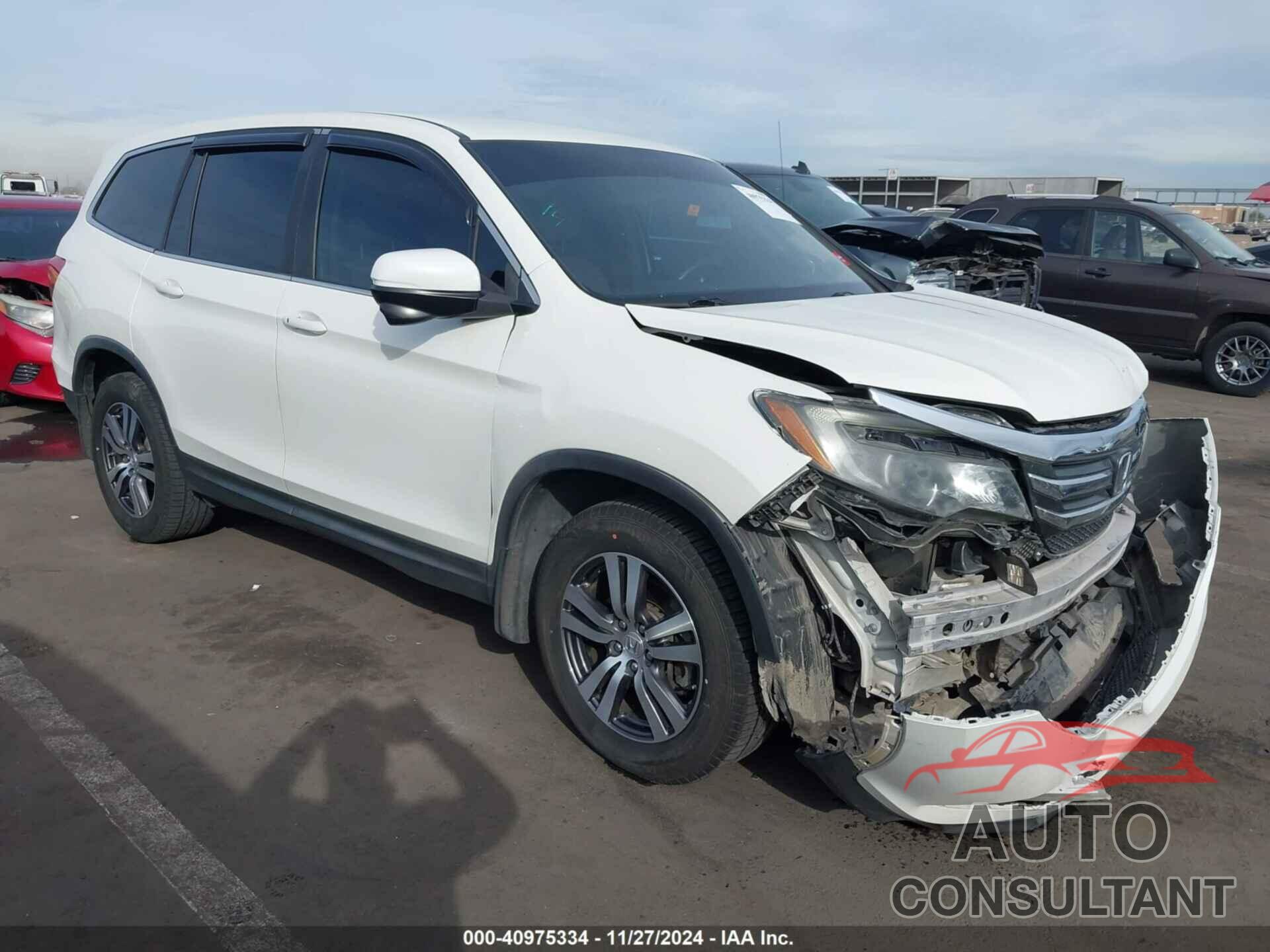 HONDA PILOT 2017 - 5FNYF5H33HB006594