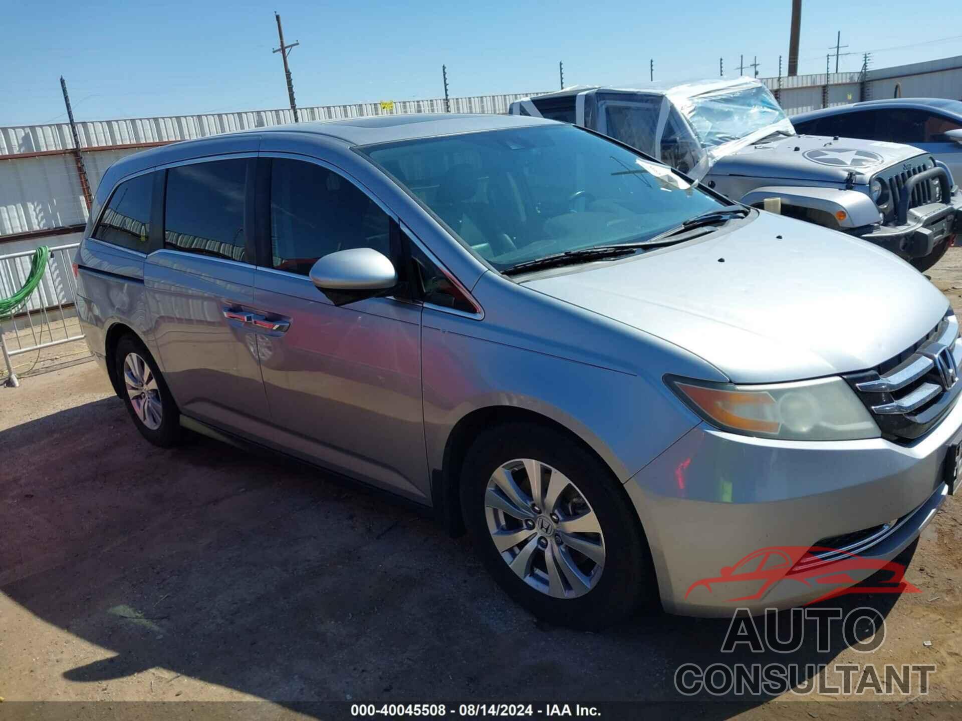 HONDA ODYSSEY 2016 - 5FNRL5H66GB074913