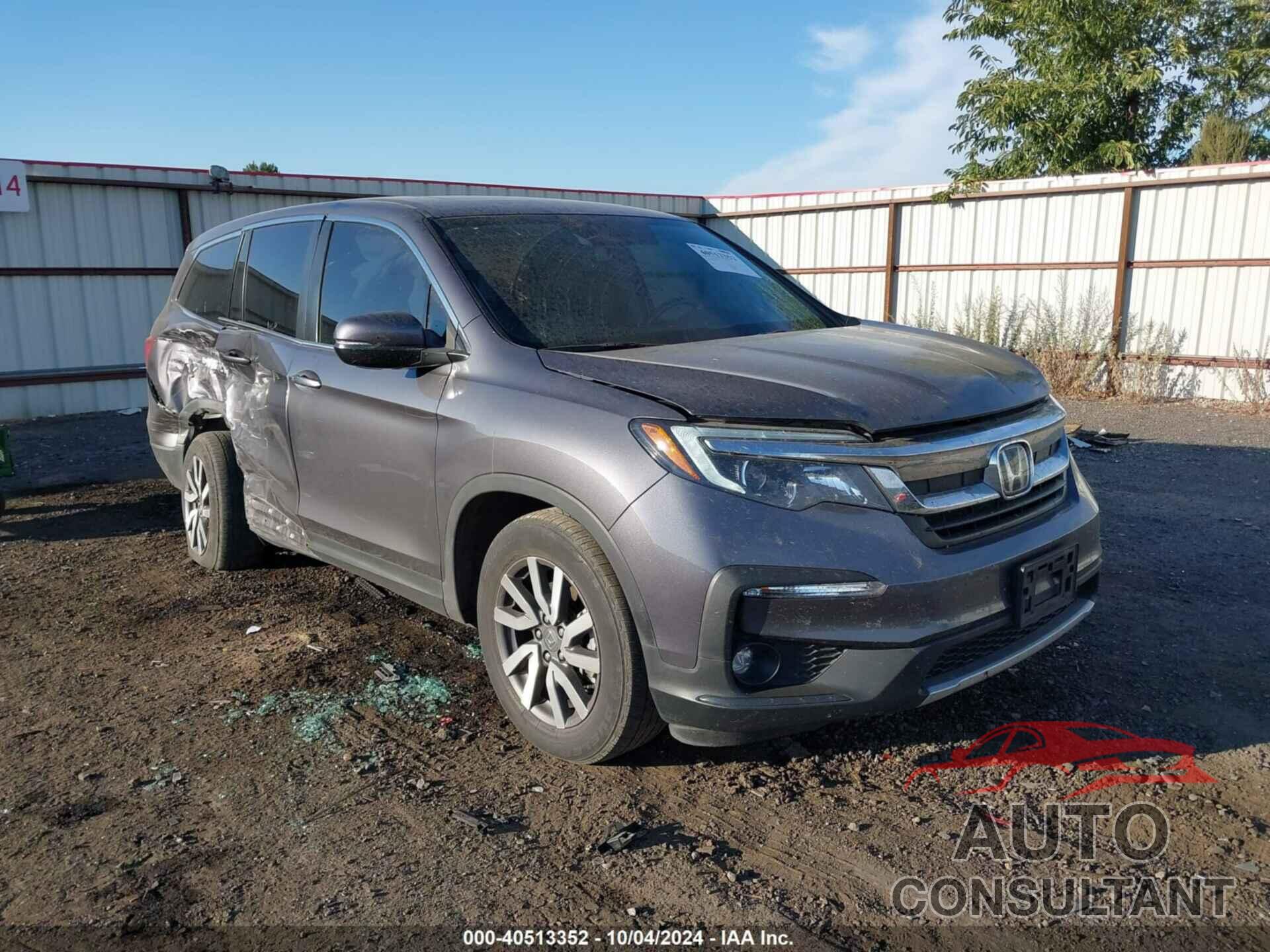 HONDA PILOT 2019 - 5FNYF6H56KB058767