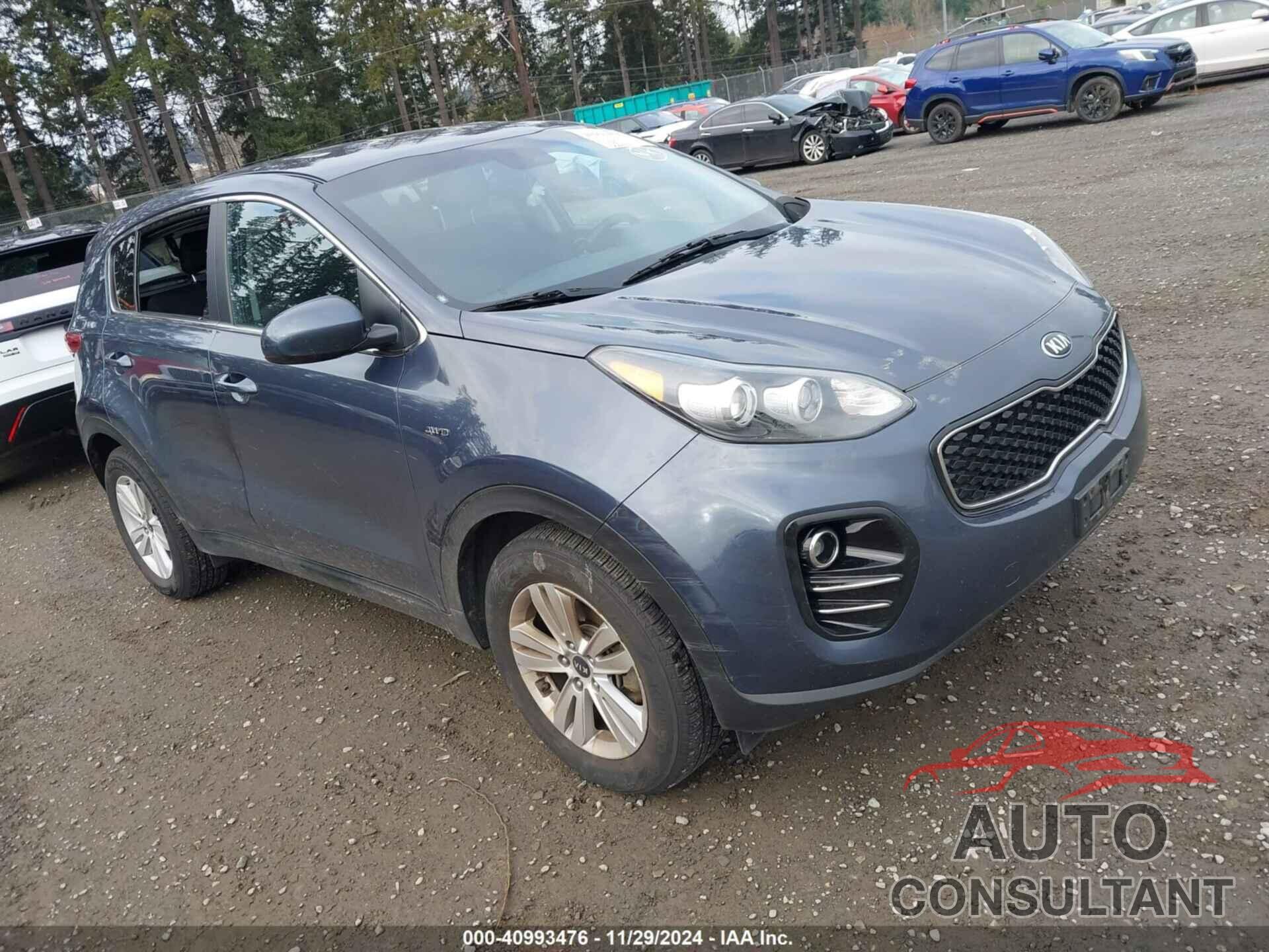 KIA SPORTAGE 2017 - KNDPMCAC6H7130025