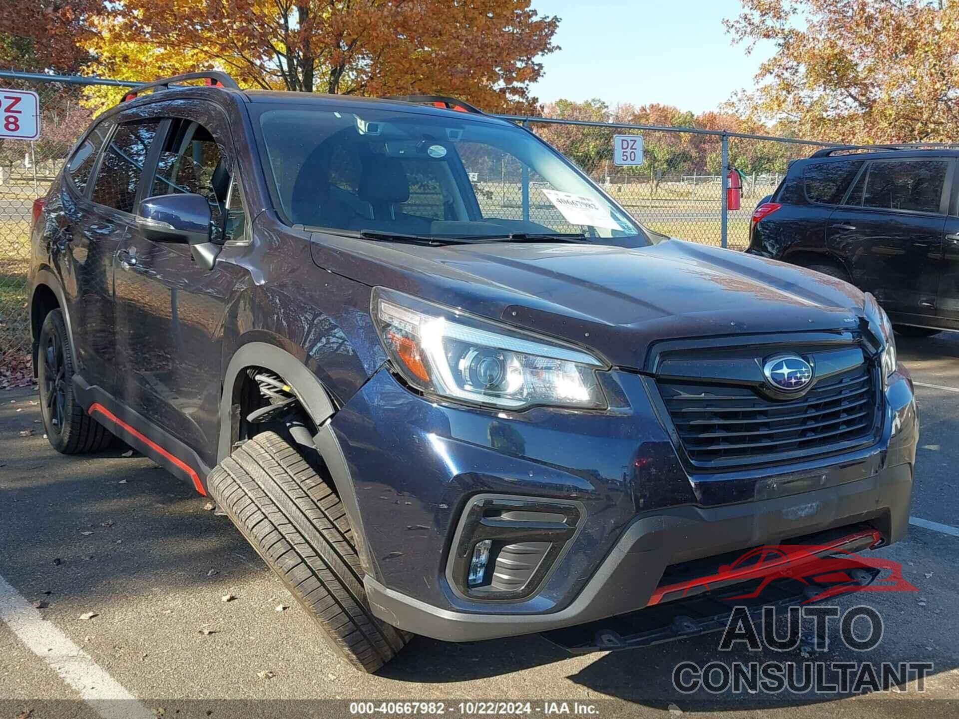 SUBARU FORESTER 2020 - JF2SKARC7LH605744