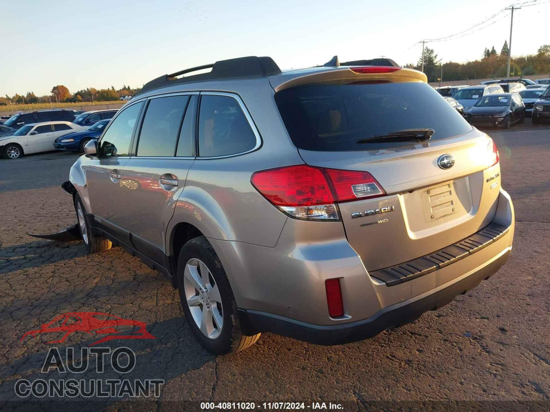 SUBARU OUTBACK 2014 - 4S4BRBDC8E3225377