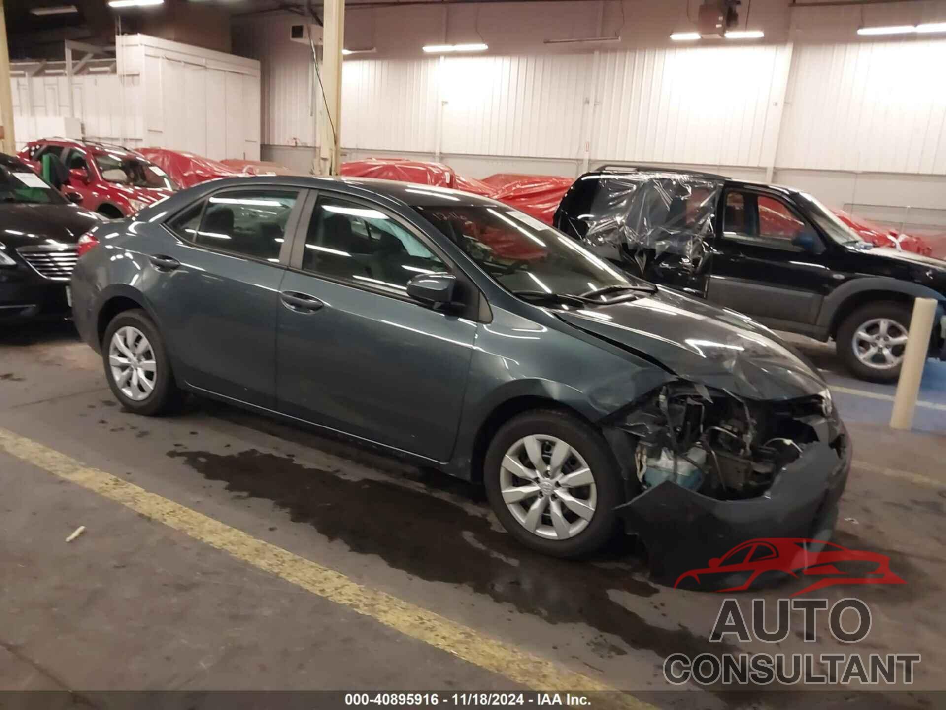 TOYOTA COROLLA 2014 - 5YFBURHE3EP157584