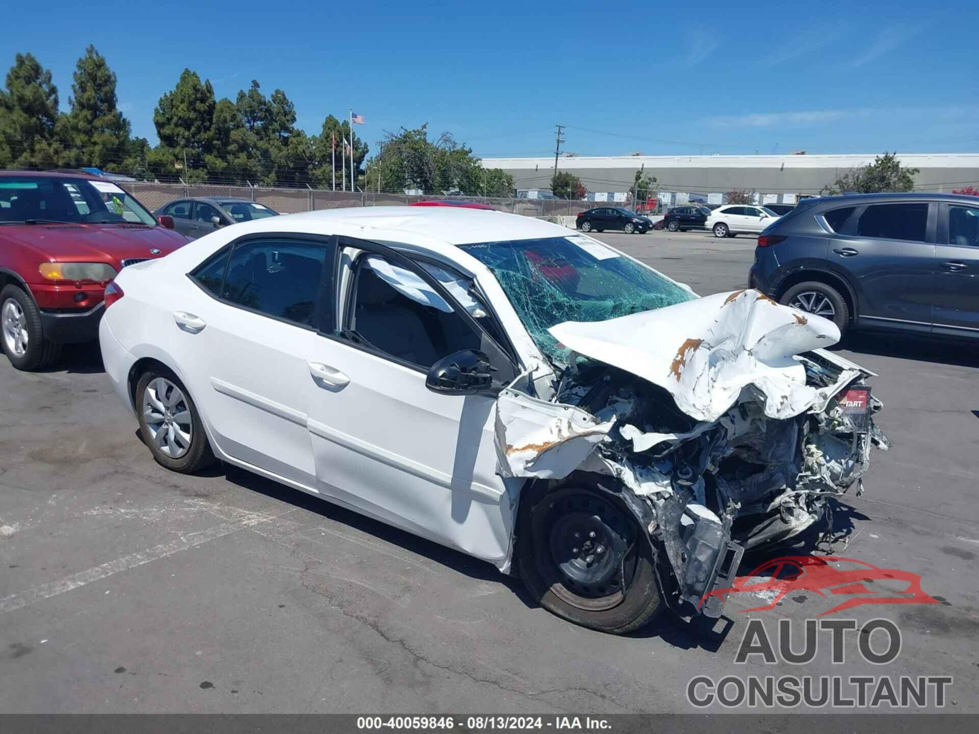 TOYOTA COROLLA 2015 - 2T1BURHE4FC241222