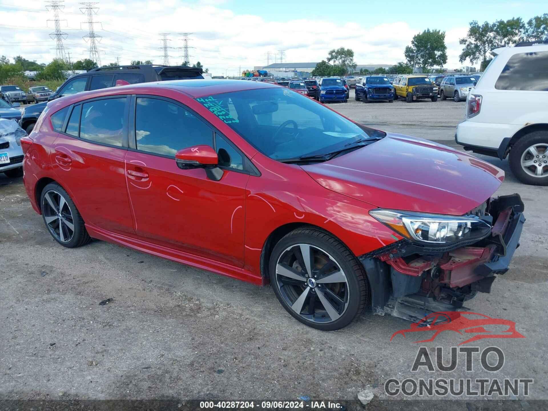 SUBARU IMPREZA 2017 - 4S3GTAM61H3743397