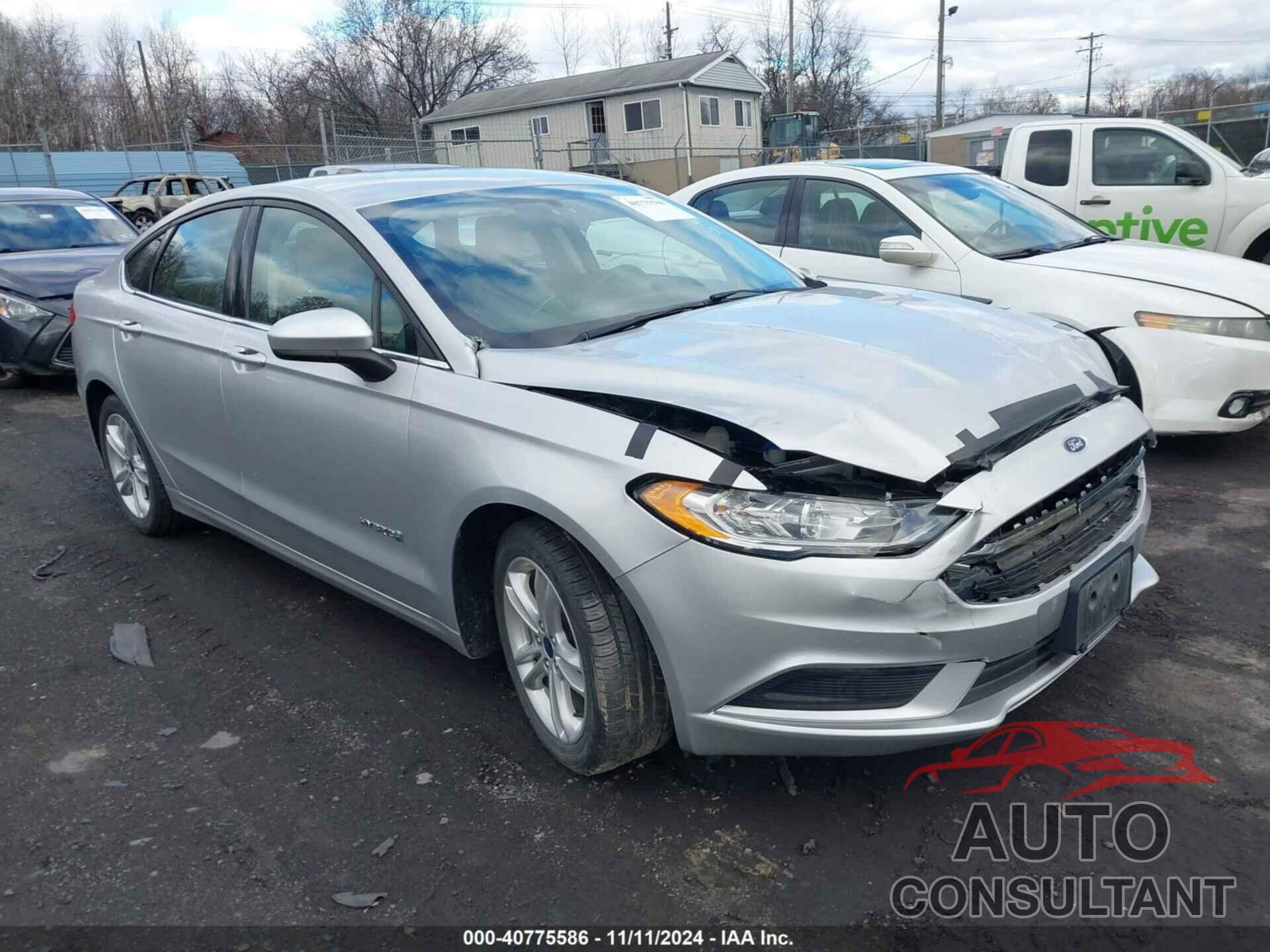 FORD FUSION HYBRID 2018 - 3FA6P0UU2JR271538