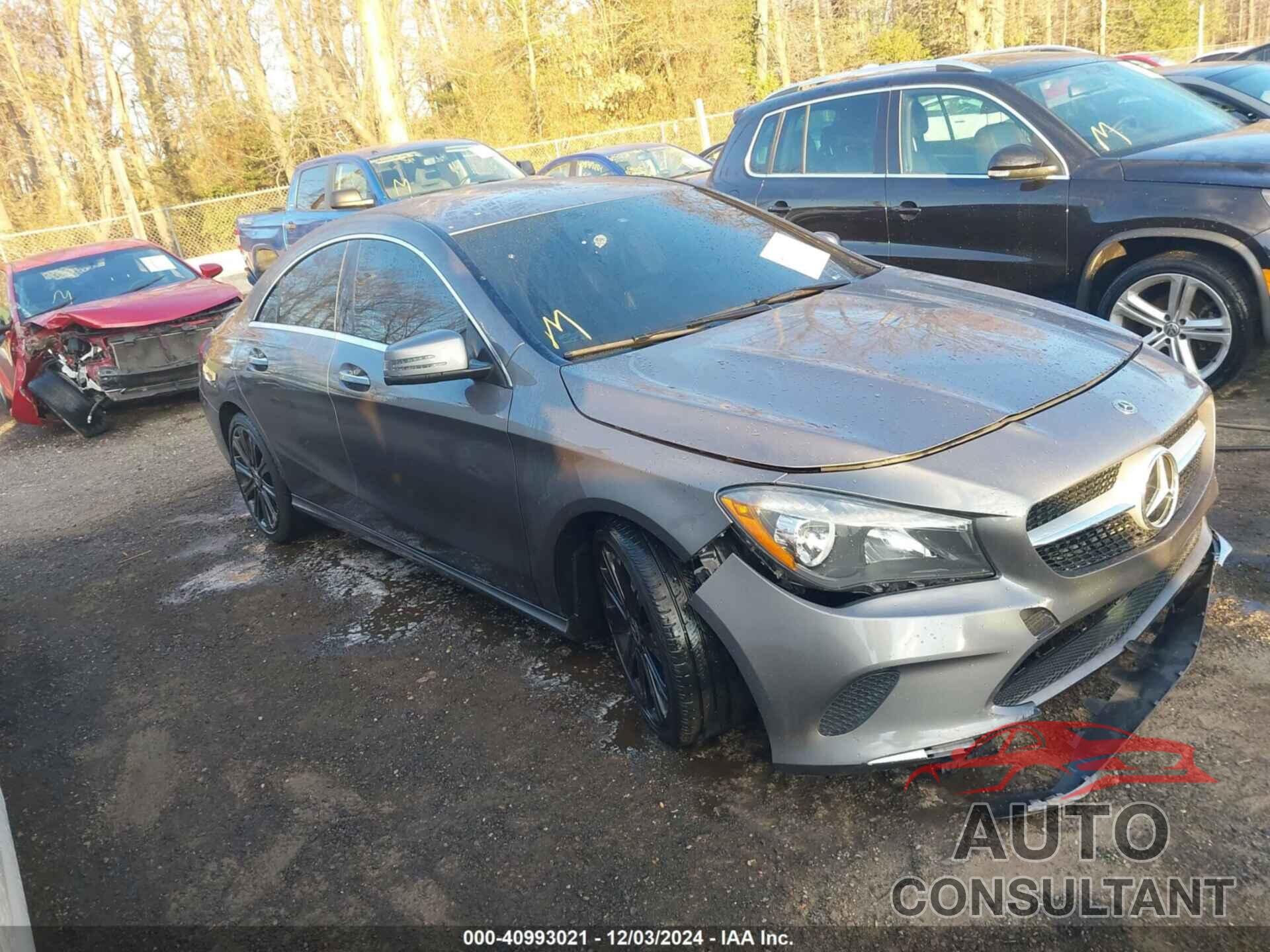MERCEDES-BENZ CLA 250 2018 - WDDSJ4GB9JN650332