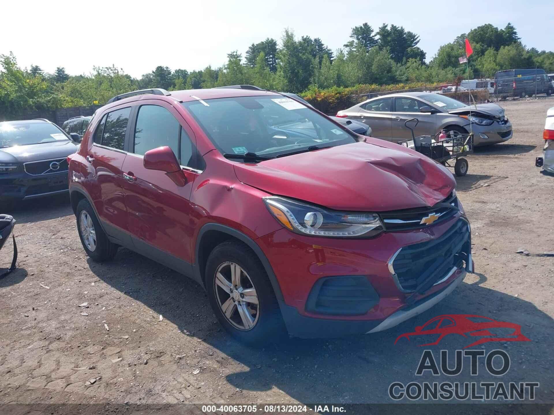 CHEVROLET TRAX 2019 - 3GNCJLSB6KL175165